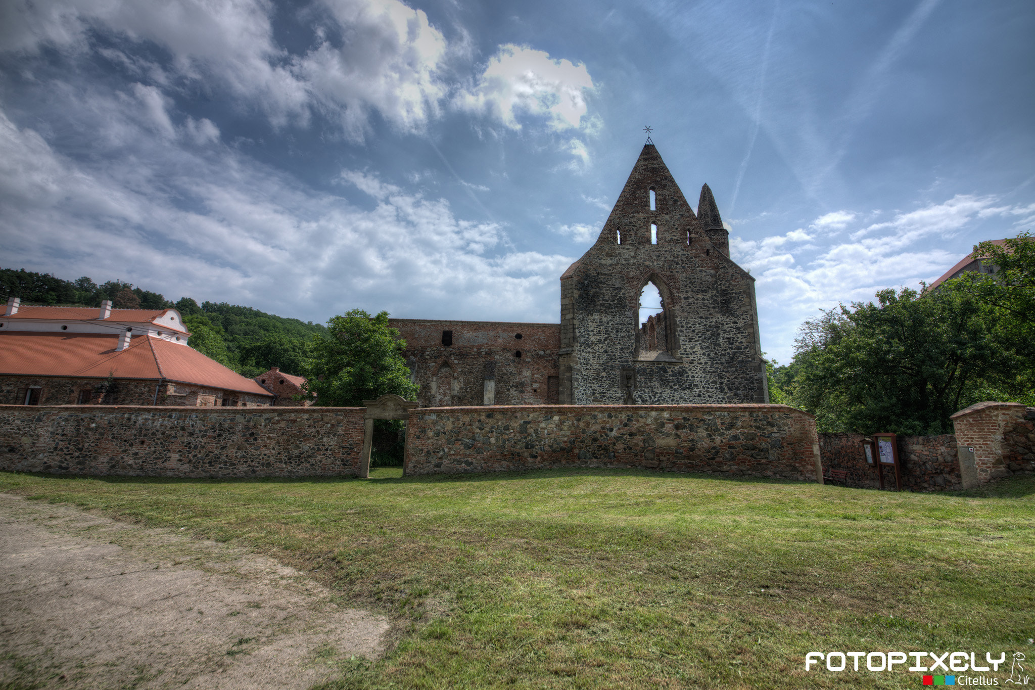 Sigma 12-24mm F4.5-5.6 II DG HSM sample photo. Klášter rosa coeli / monastery rosa coeli photography
