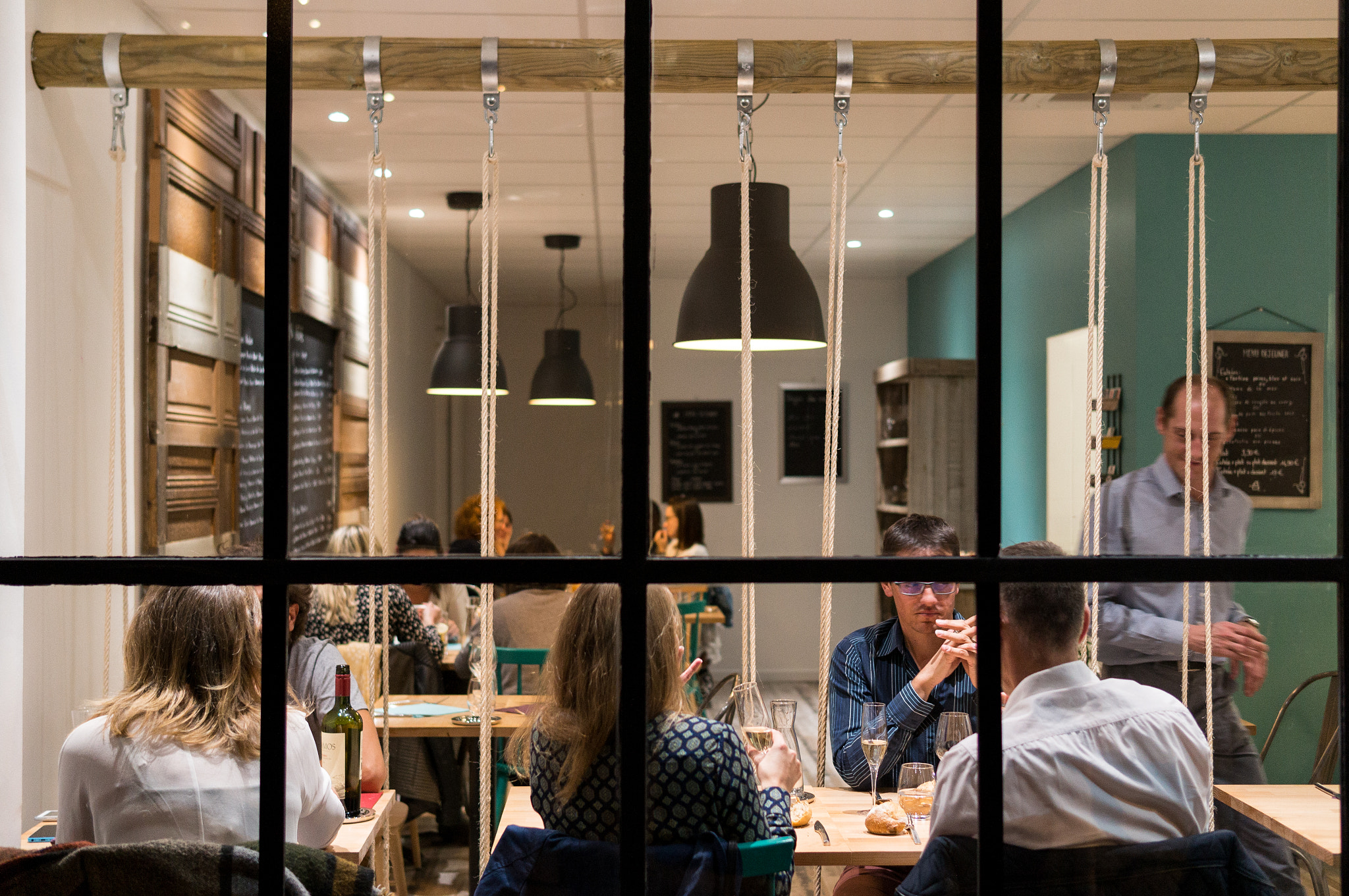 Sigma 30mm F1.4 DC DN | C sample photo. French restaurant photography