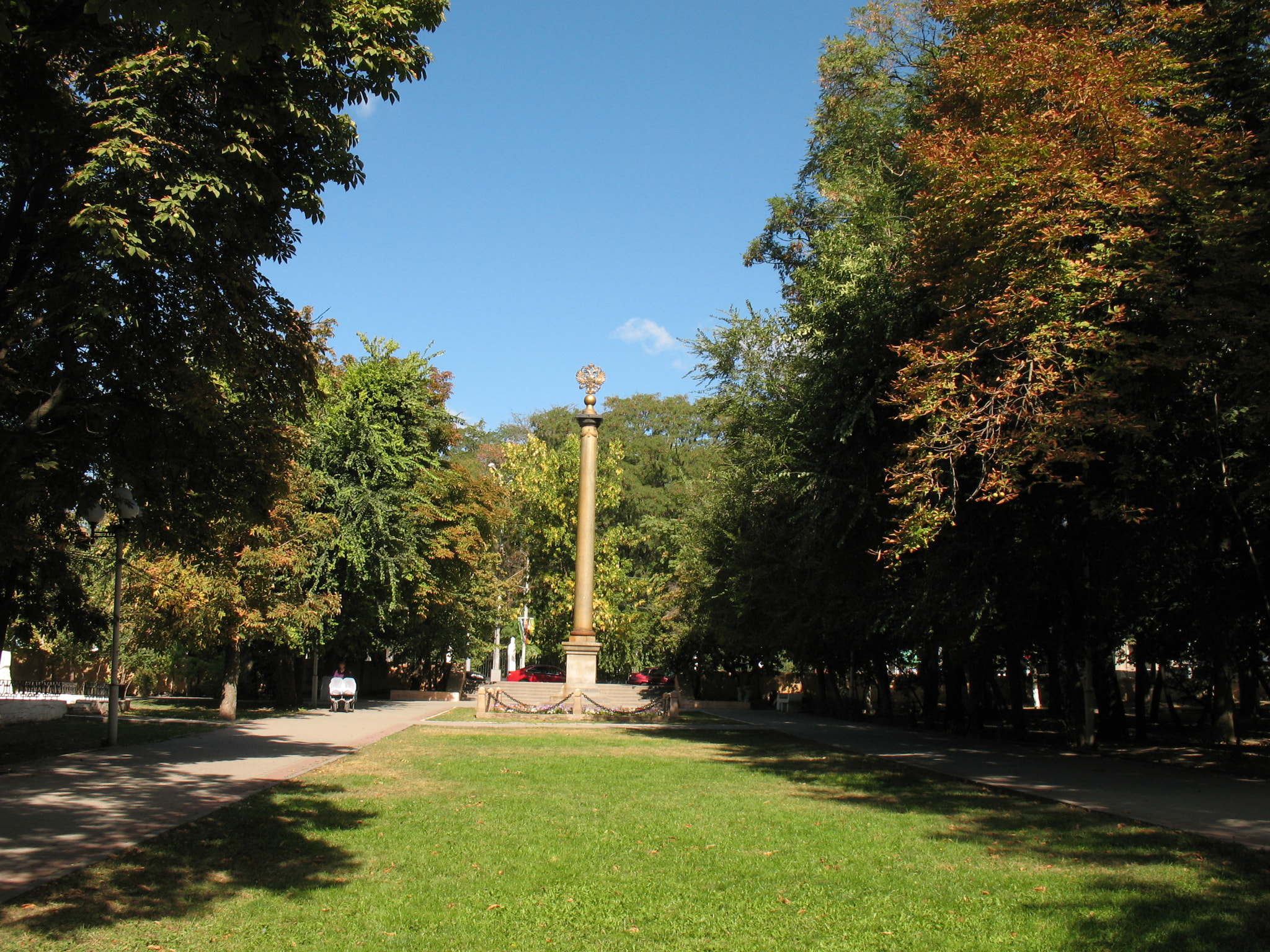 Canon POWERSHOT A630 sample photo. Alexander column. rostov-on-don, park named viti cherevichkin. one of the most interesting... photography