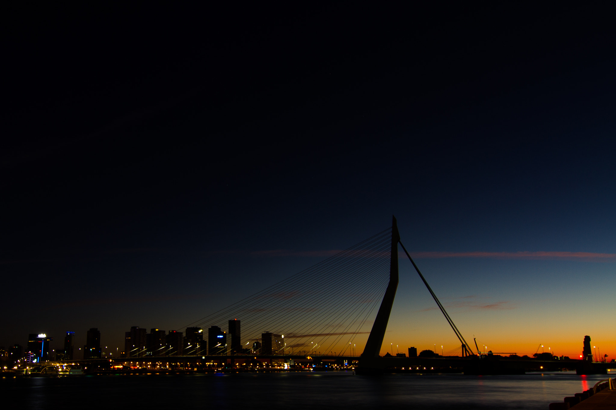 Canon EOS 7D + Tokina AT-X Pro 12-24mm F4 (IF) DX sample photo. Erasmusbrug photography