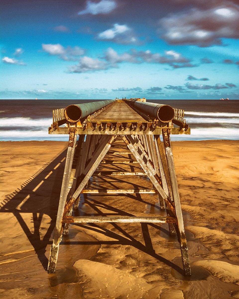 Nikon D7100 sample photo. Steetley pier photography