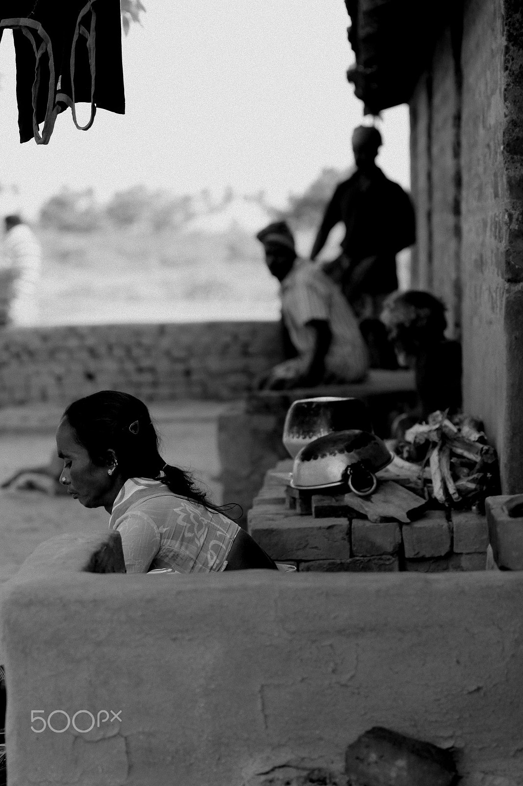 Canon EF 70-200mm F2.8L IS II USM sample photo. Brick clin worker's kitchen photography