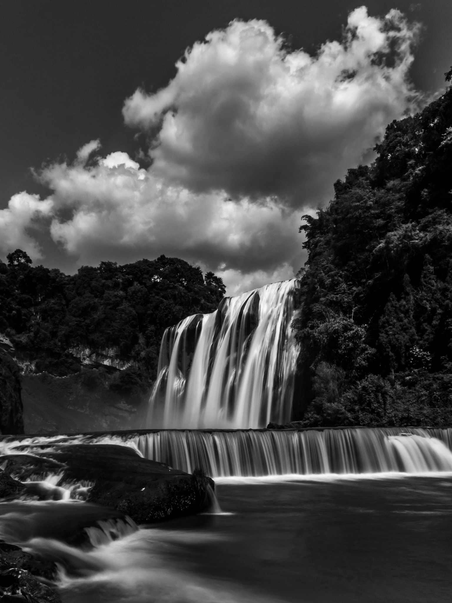 Canon EOS 1100D (EOS Rebel T3 / EOS Kiss X50) + Sigma 10-20mm F4-5.6 EX DC HSM sample photo. Huangguoshu waterfall (anshun, guizhuo) photography