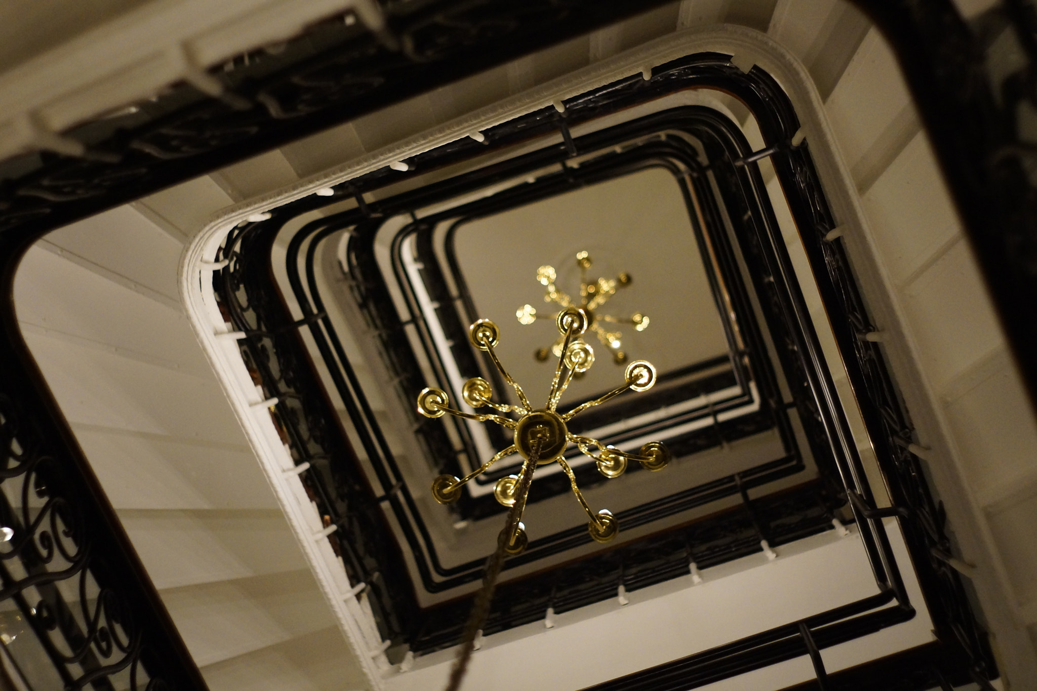 Sony SLT-A77 + Minolta AF 50mm F1.7 sample photo. Stairwell photography