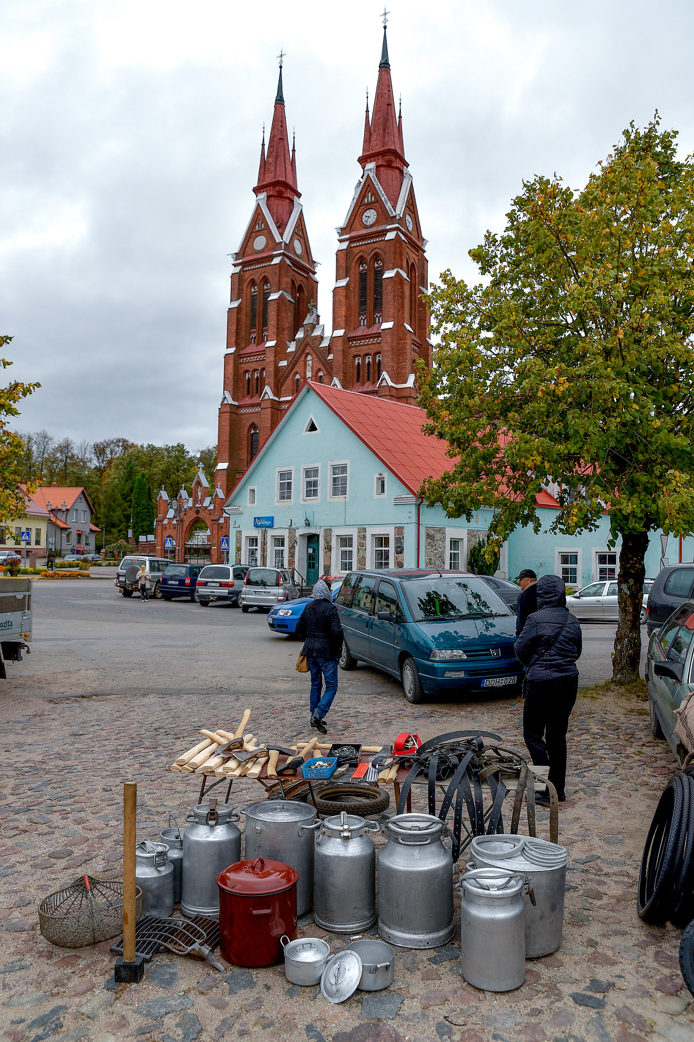 Nikon D4S sample photo. Bazaar town in lithuania photography