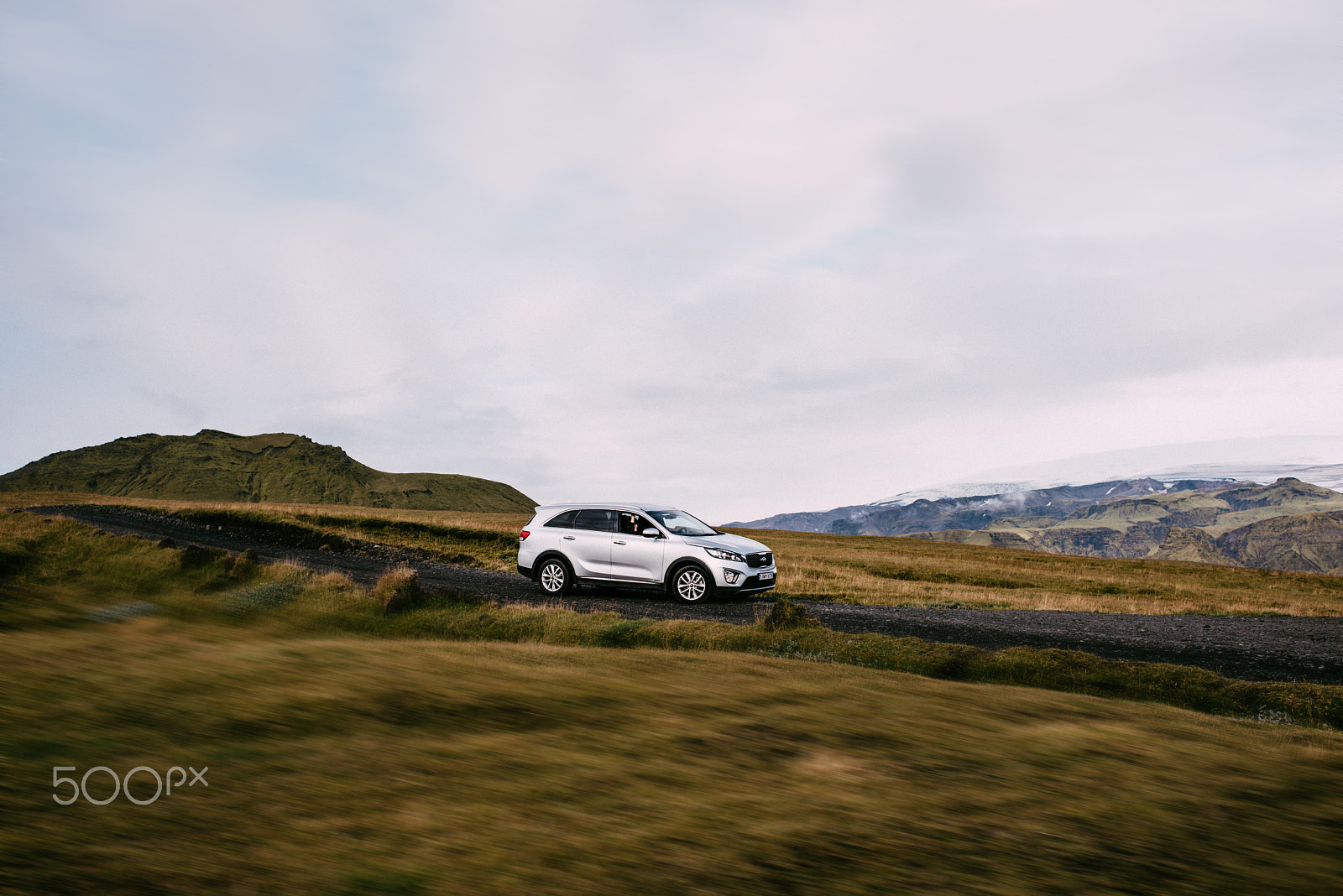 Nikon D800 + Nikon AF Nikkor 35mm F2D sample photo. Modern car in icelandic landscapes photography