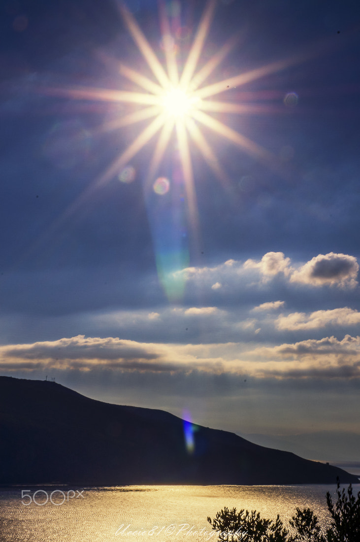 Sony Alpha DSLR-A580 + Tamron SP 24-70mm F2.8 Di VC USD sample photo. Palinuro sunrise photography