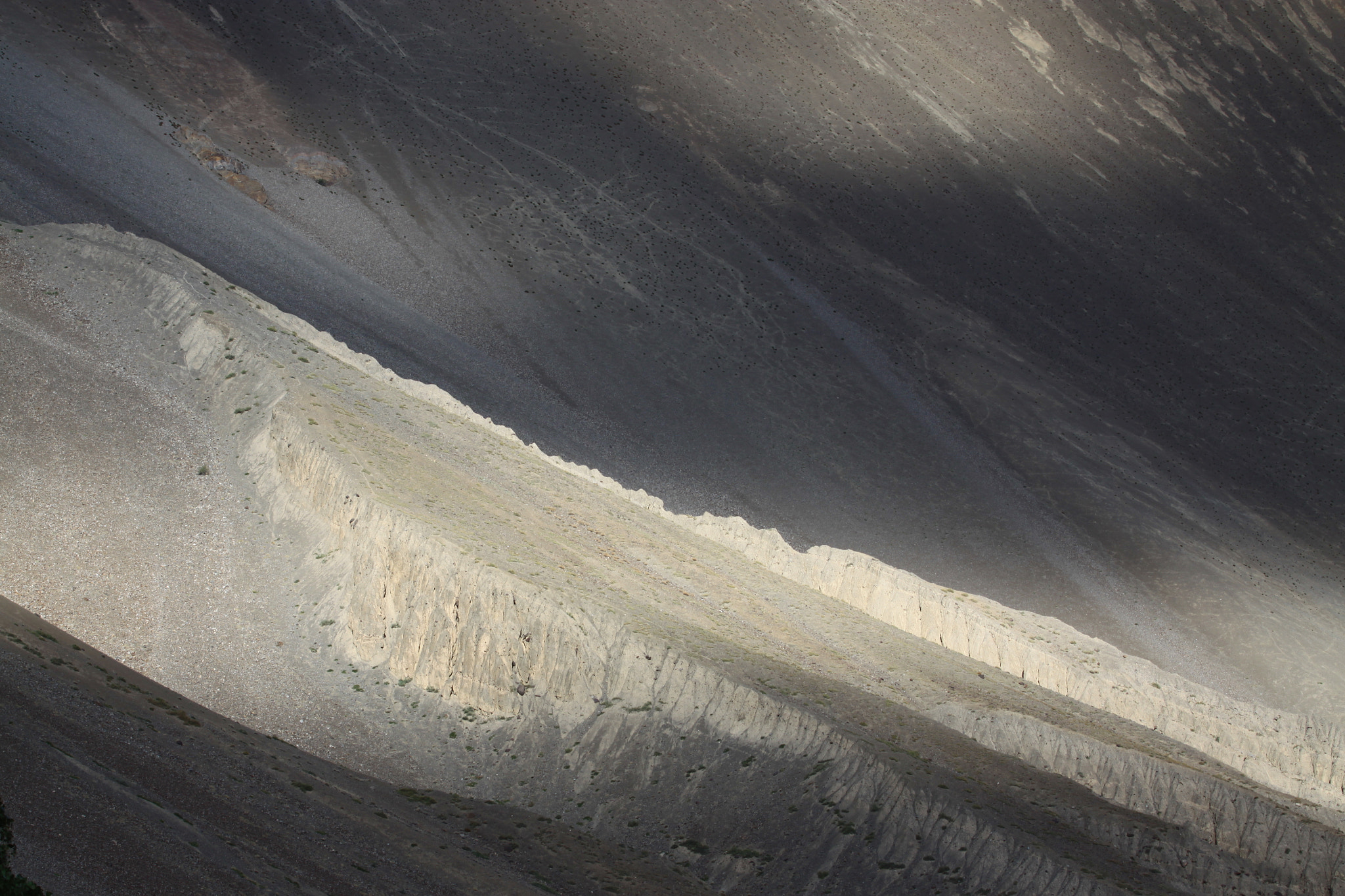 Canon EF 100-400mm F4.5-5.6L IS USM sample photo. Scree slopes, tabo photography