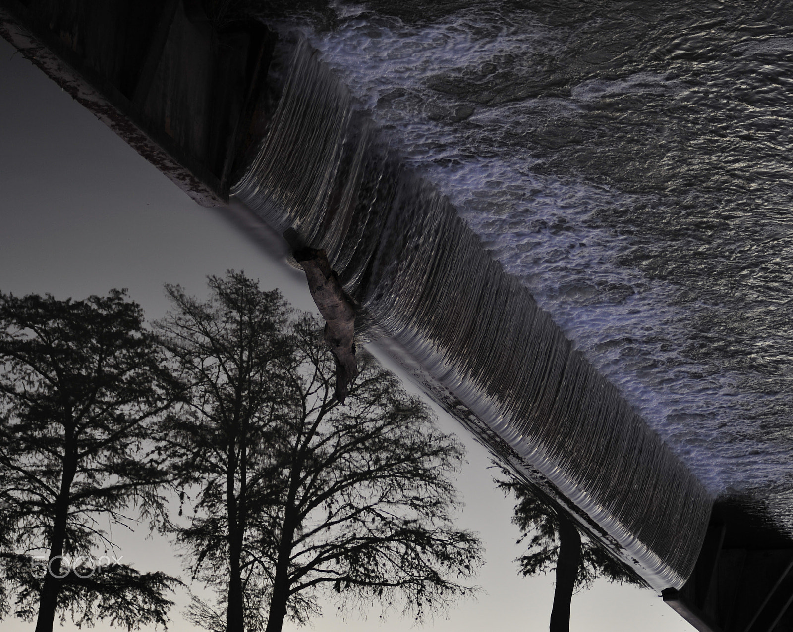 Nikon D3 sample photo. River reflections photography