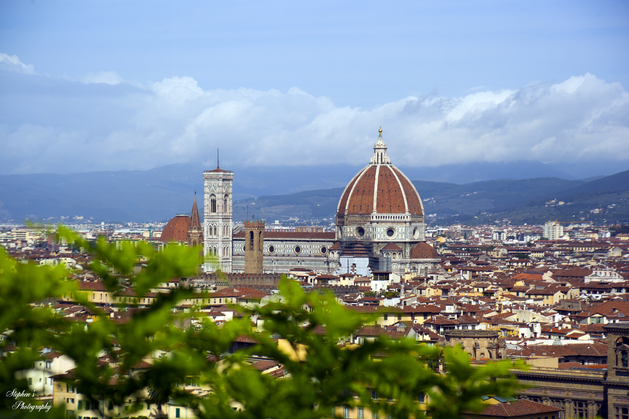 Canon EF 75-300mm f/4-5.6 USM sample photo. The towers of florence photography