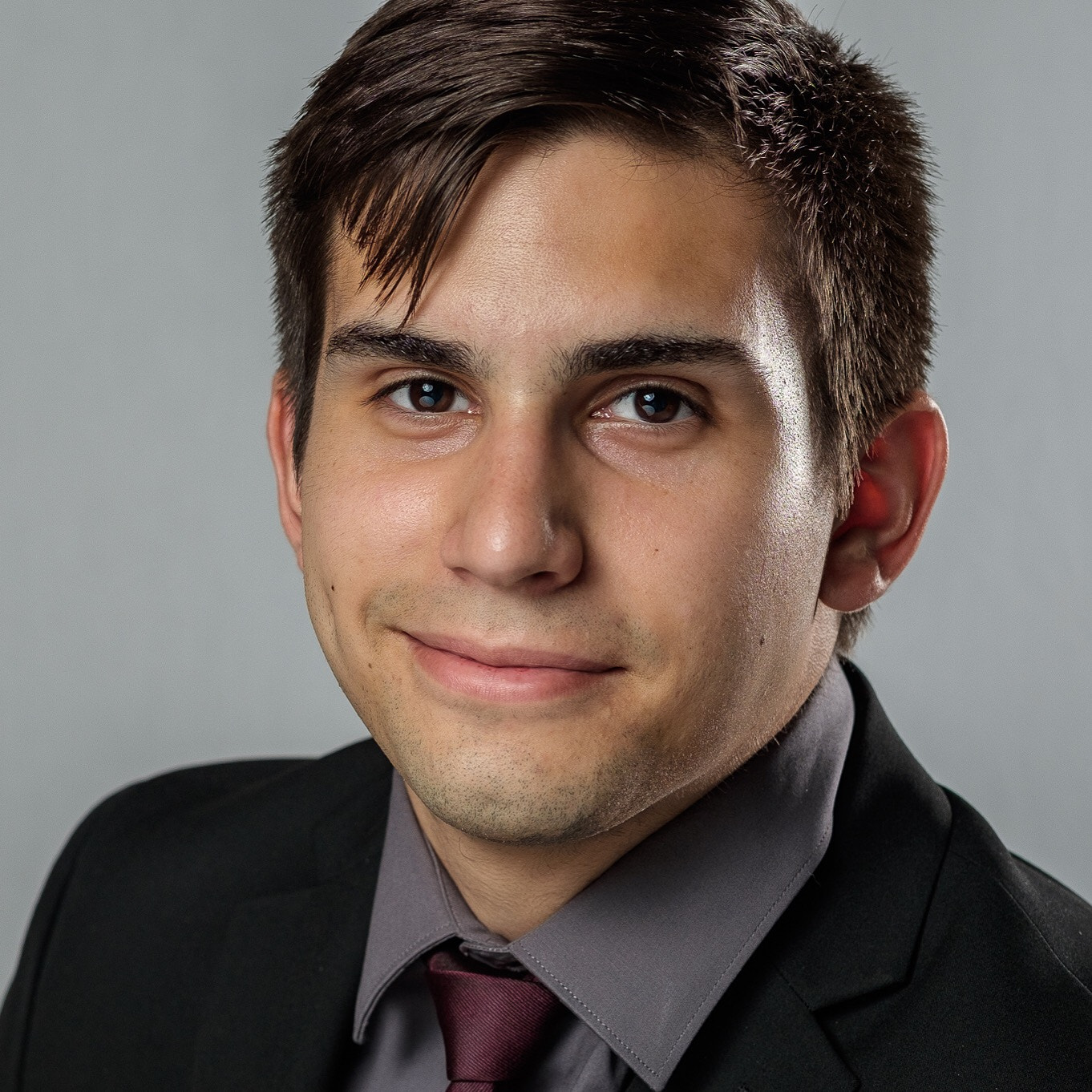 Fujifilm X-T1 + Fujifilm XF 60mm F2.4 R Macro sample photo. Headshot of my 20 year old for his linkedin profile. photography