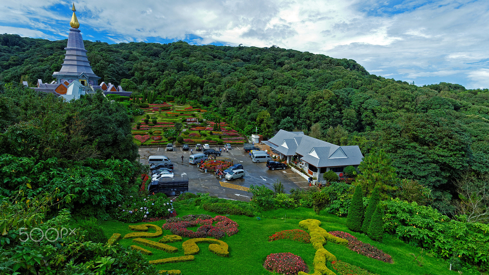 Canon EOS-1D X sample photo. Royal pagodas-thailand photography