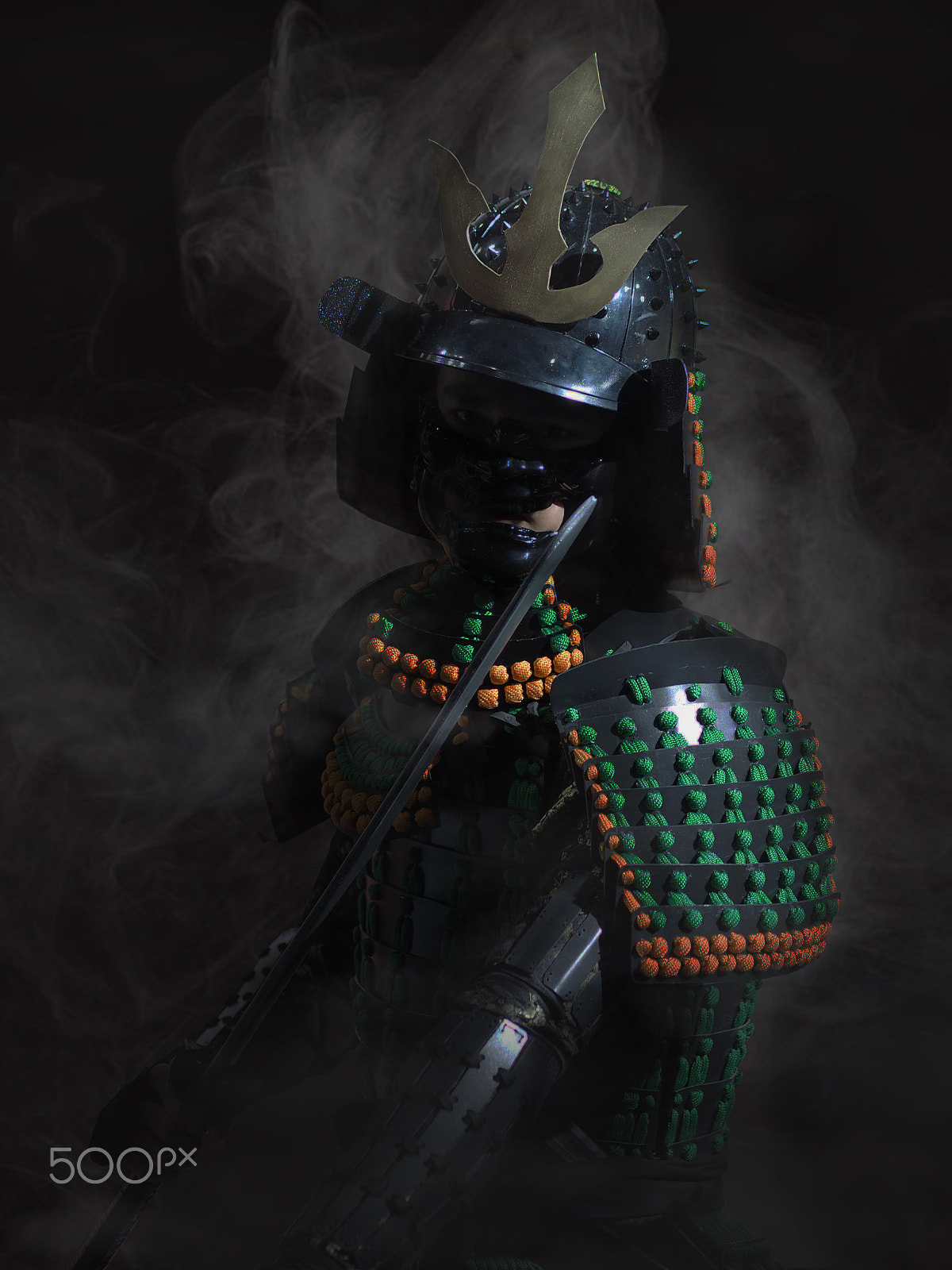 Olympus OM-D E-M5 + Olympus M.Zuiko Digital ED 75mm F1.8 sample photo. Samurai armor photography
