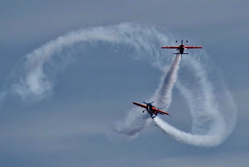 Nikon D40X sample photo. Aviones photography