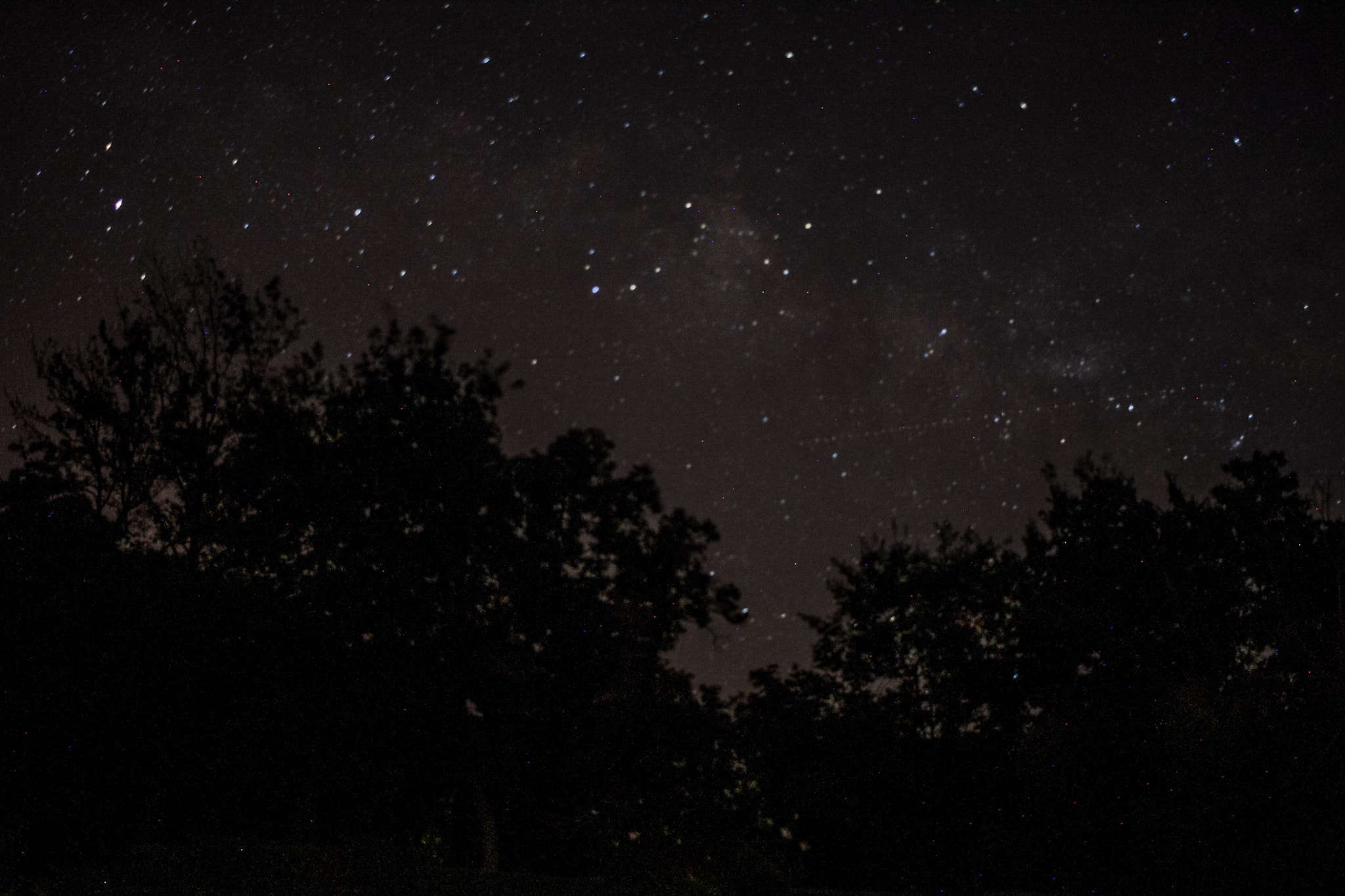 Canon EOS 1000D (EOS Digital Rebel XS / EOS Kiss F) sample photo. Night at the lake photography