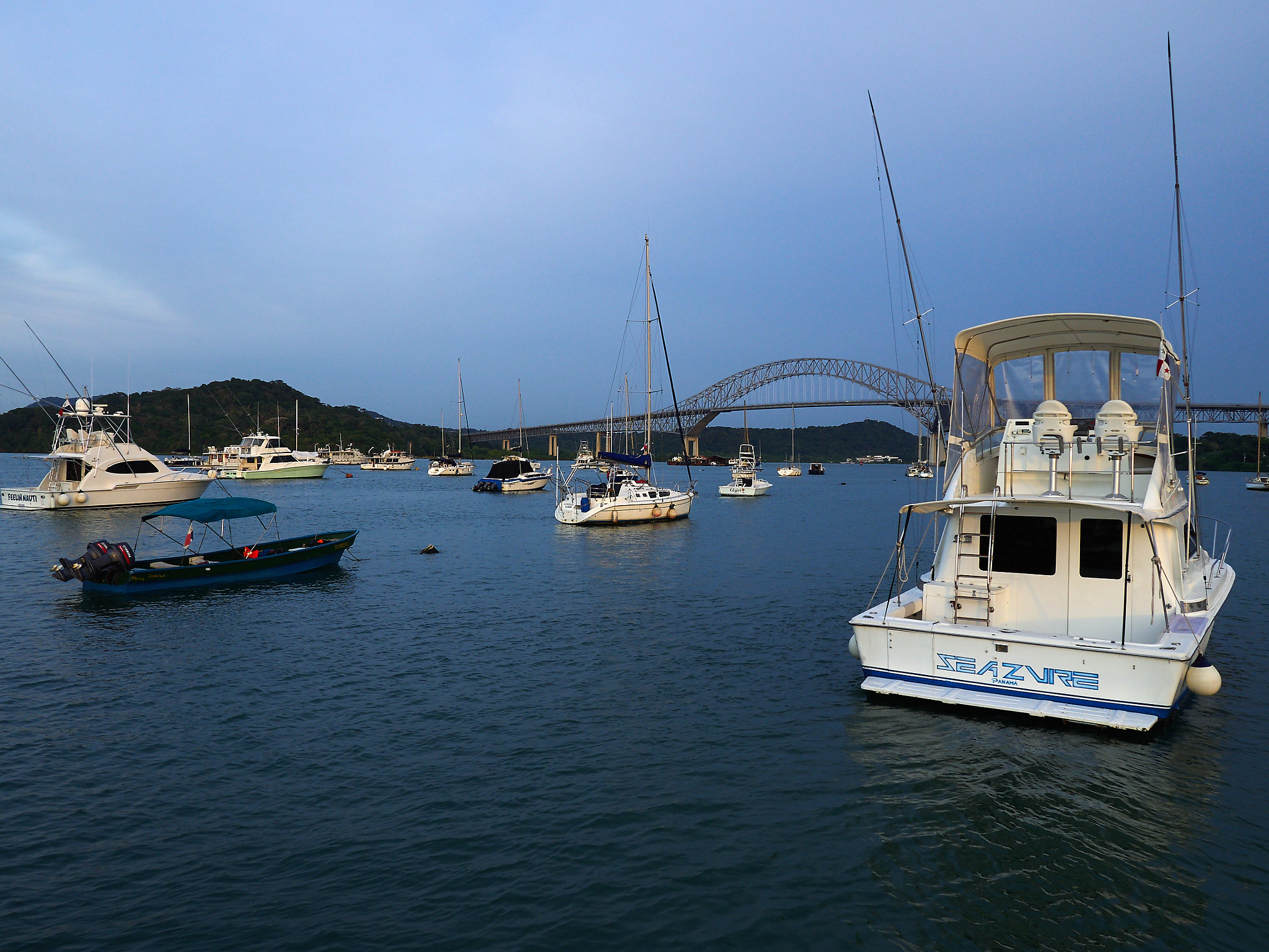 Olympus M.Zuiko Digital 14-42mm F3.5-5.6 II R sample photo. Bridge of the americas photography