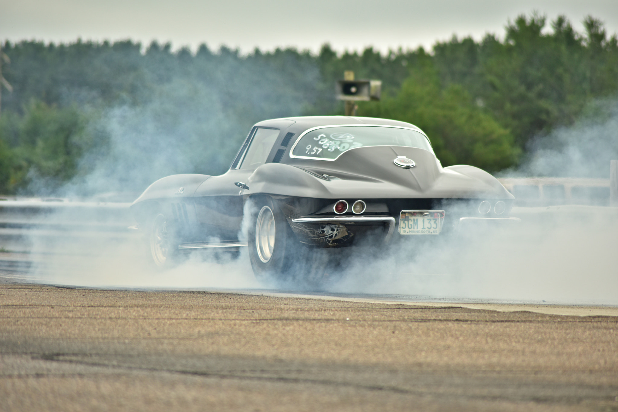 Nikon AF Nikkor 70-300mm F4-5.6G sample photo. Smoke screen vette photography