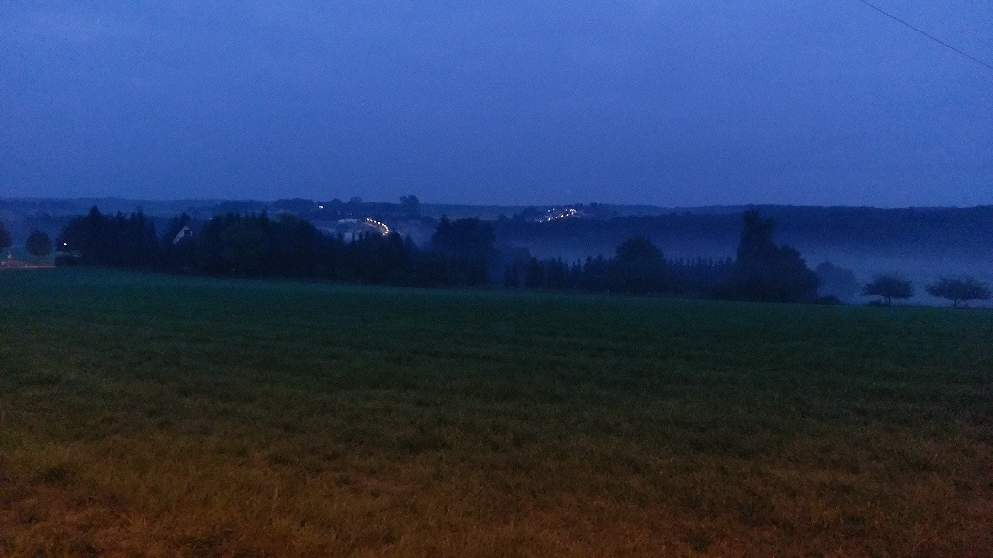 HTC M10 sample photo. Blue evening photography