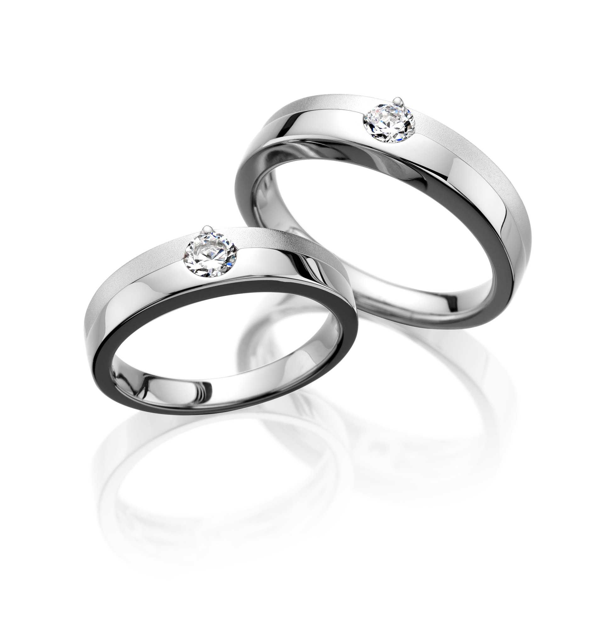 Nikon D3X sample photo. Diamond rings commercial photography
