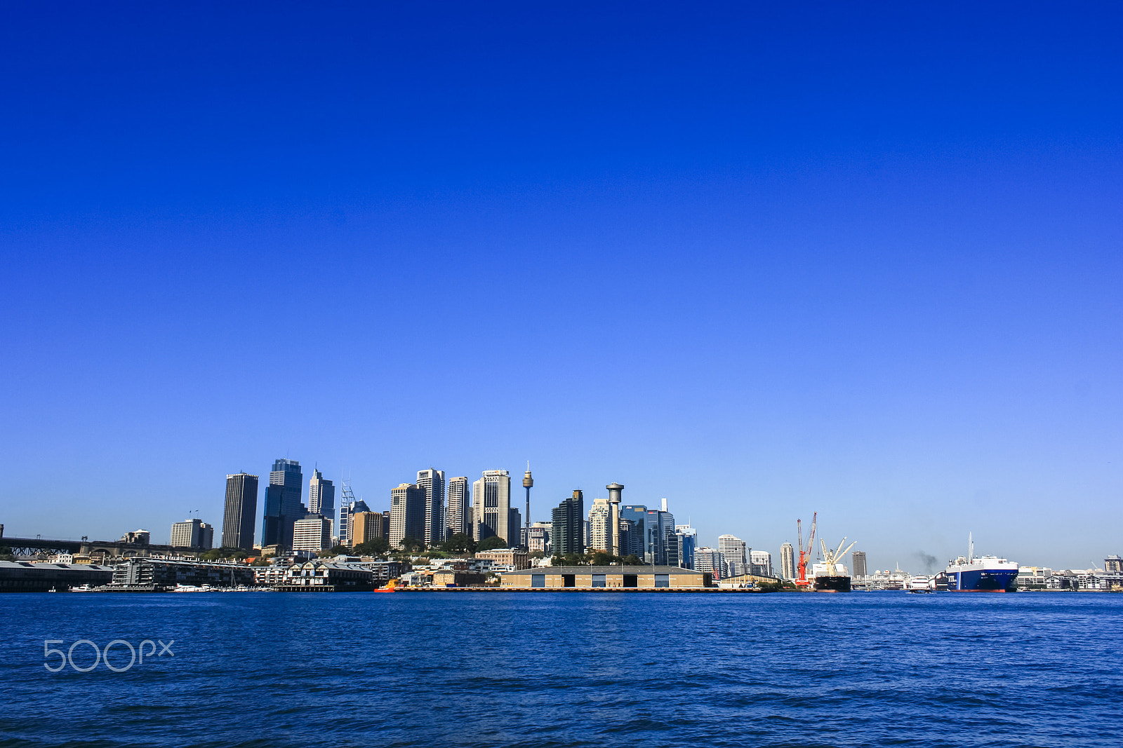 Canon EF-S 18-55mm f/3.5-5.6 USM sample photo. High rise buildings in sydney photography