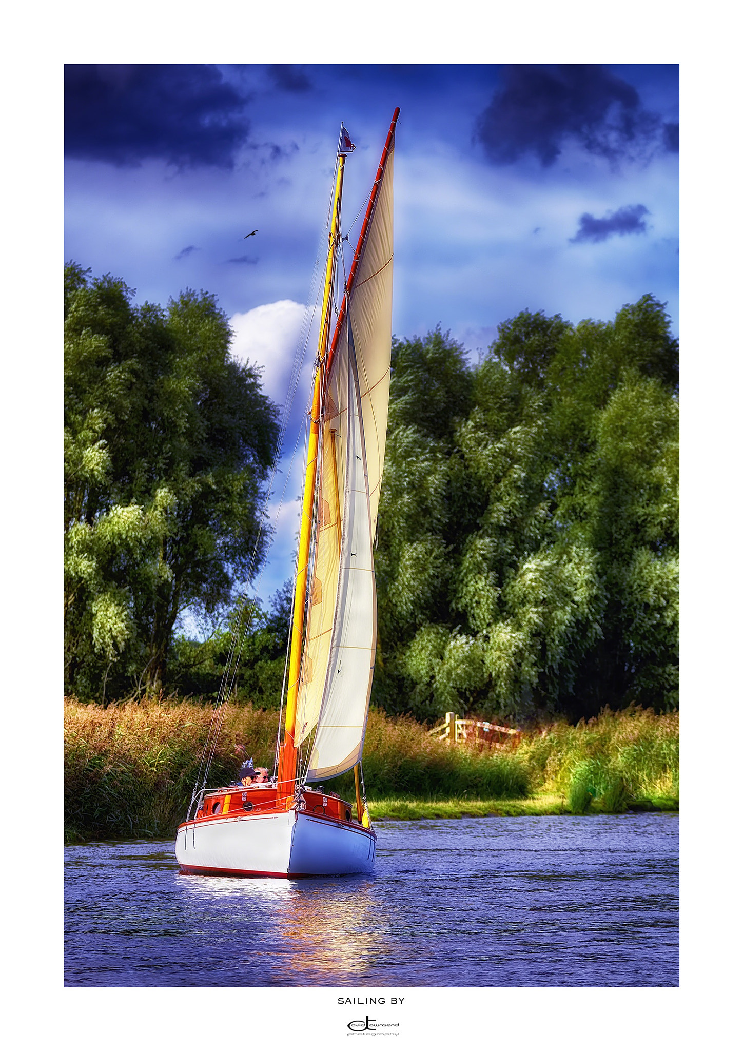 Canon EF 70-200mm F2.8L IS II USM sample photo. Sailing by, norfolk. u.k. photography