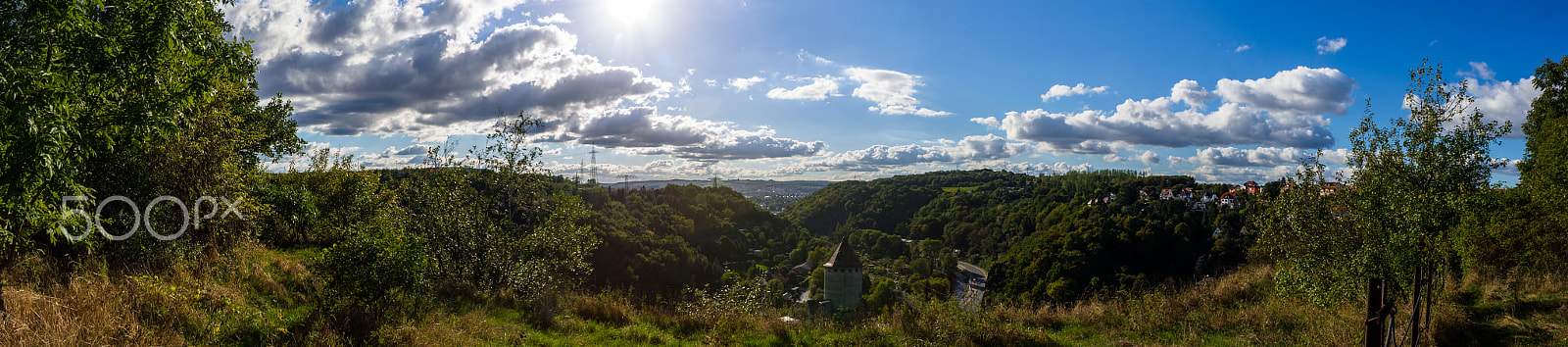 Sony Alpha DSLR-A500 sample photo. Views of freital photography