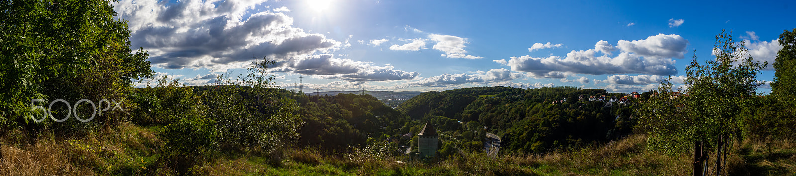 Sony Alpha DSLR-A500 + Sony DT 18-70mm F3.5-5.6 sample photo. Views of freital photography