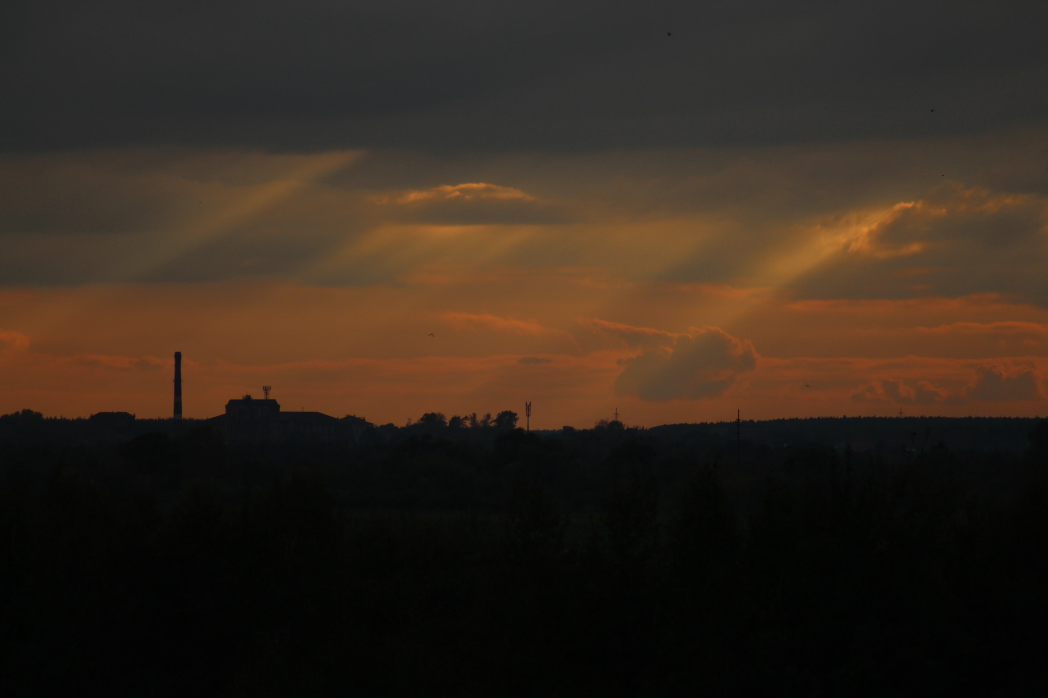 Canon EF 75-300mm f/4-5.6 USM sample photo. Evening landscape photography
