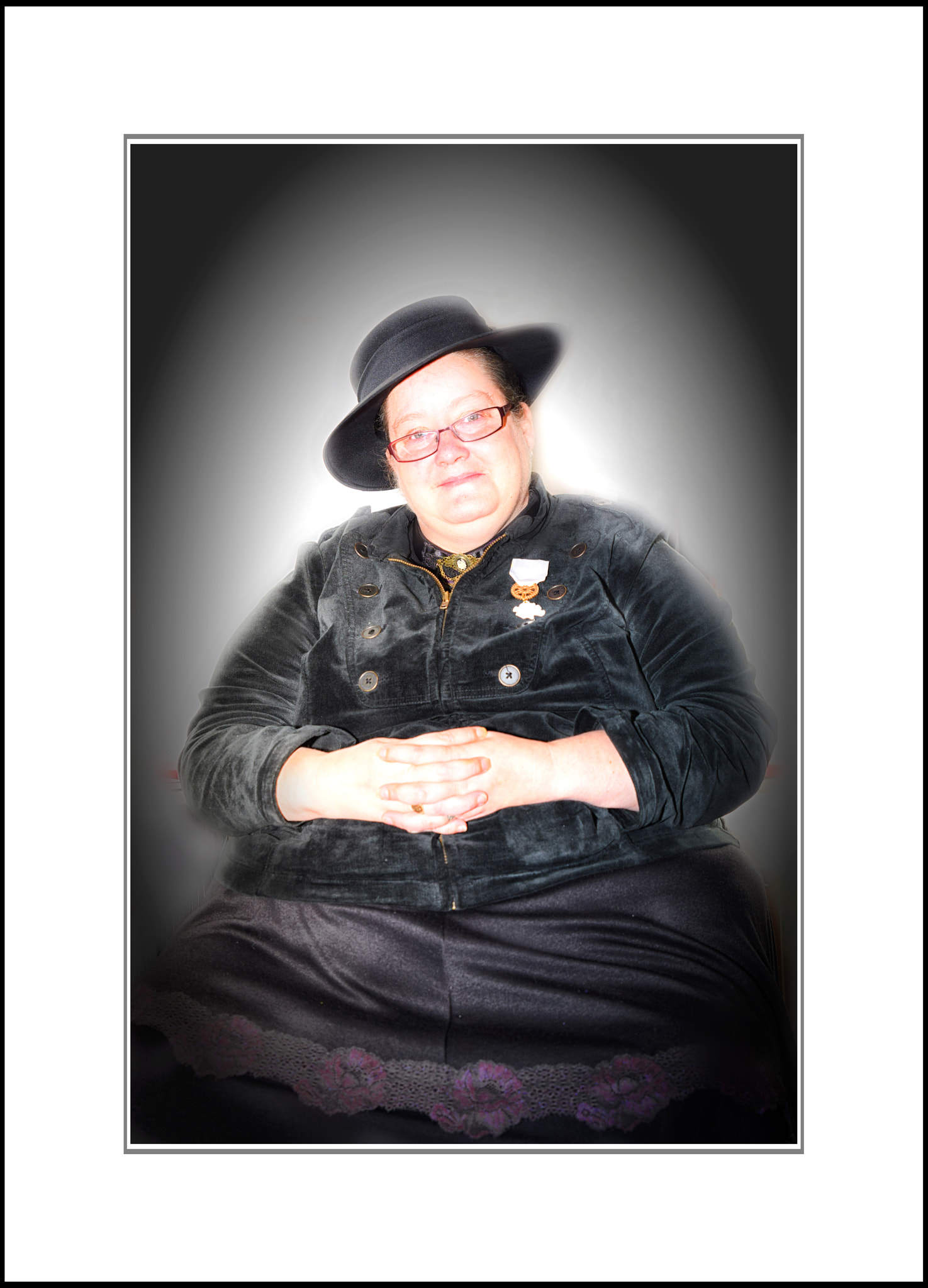 Sigma 24-70mm F2.8 EX DG HSM sample photo. Steampunk lady, [seated]. photography