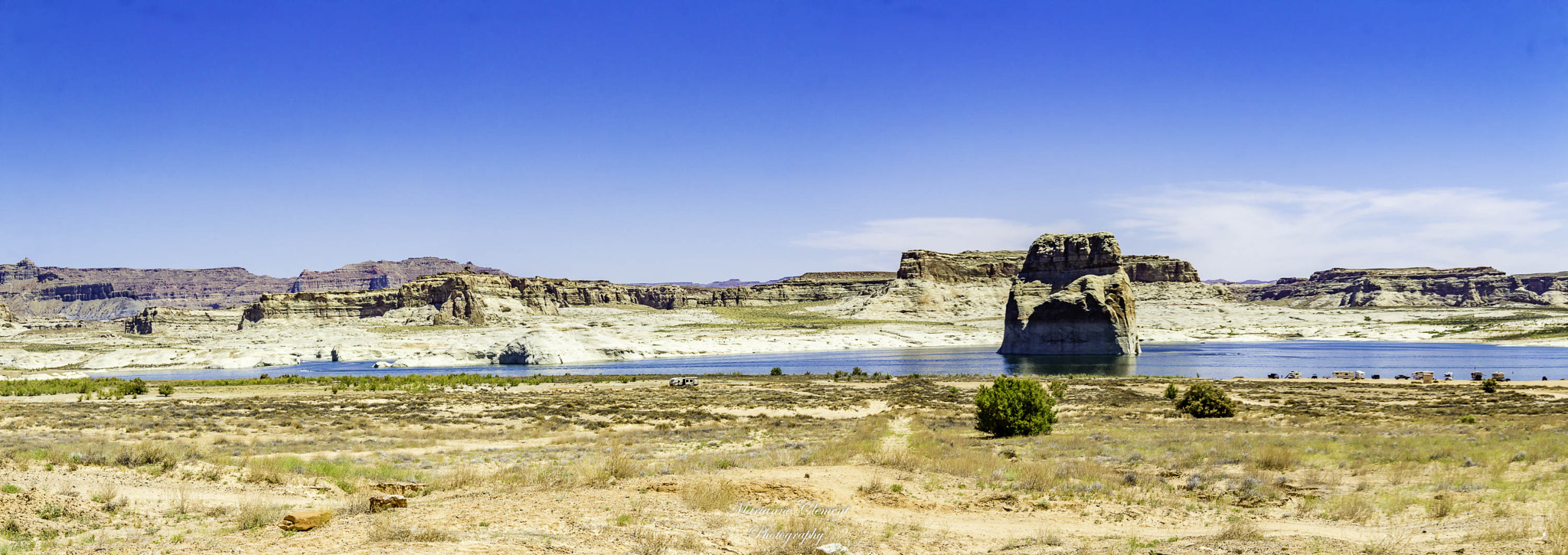 Canon EF-S 17-85mm F4-5.6 IS USM sample photo. Lake powell at lone rock photography