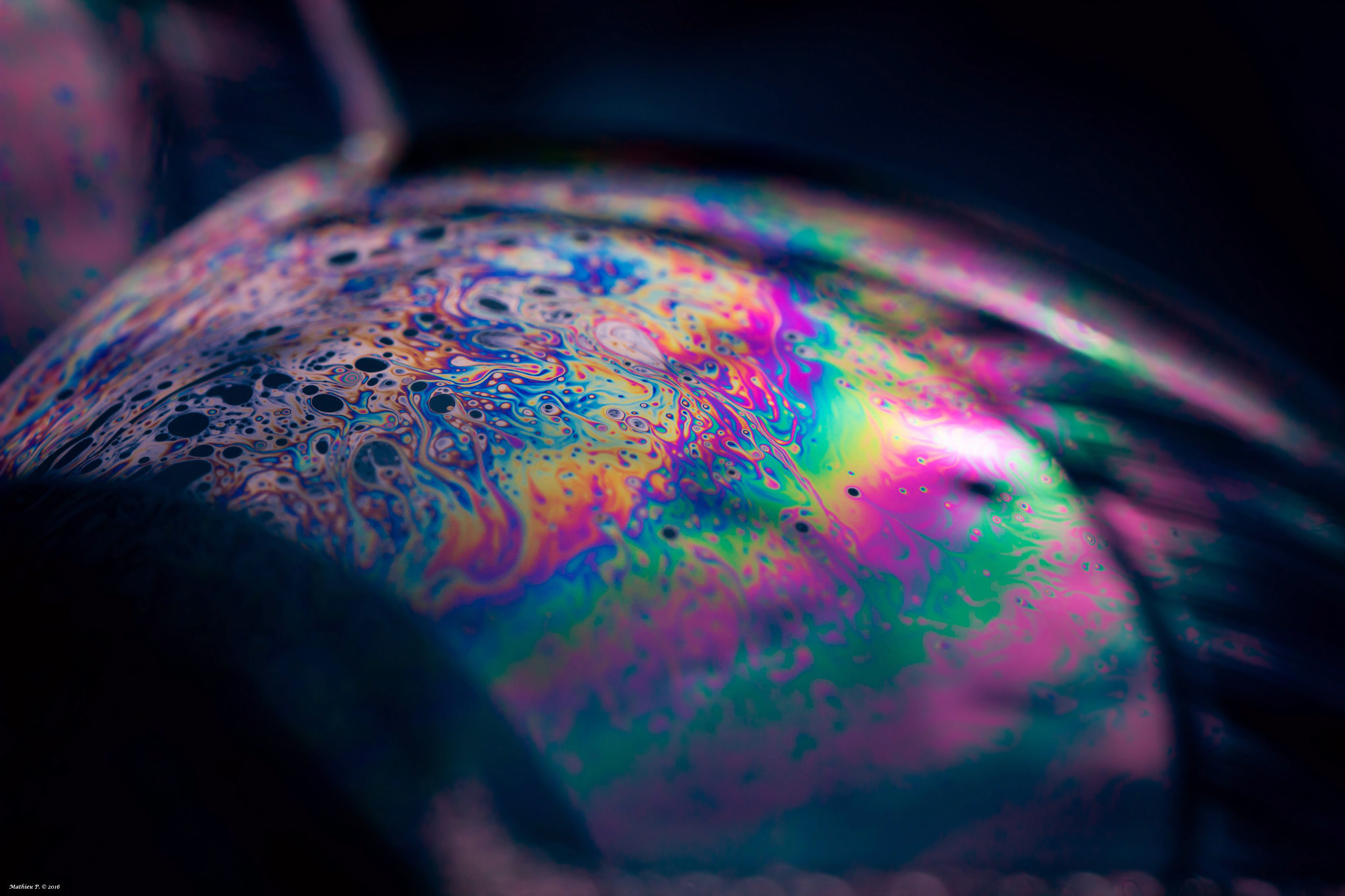 Canon EF 100mm F2.8L Macro IS USM sample photo. Bubble soap photography