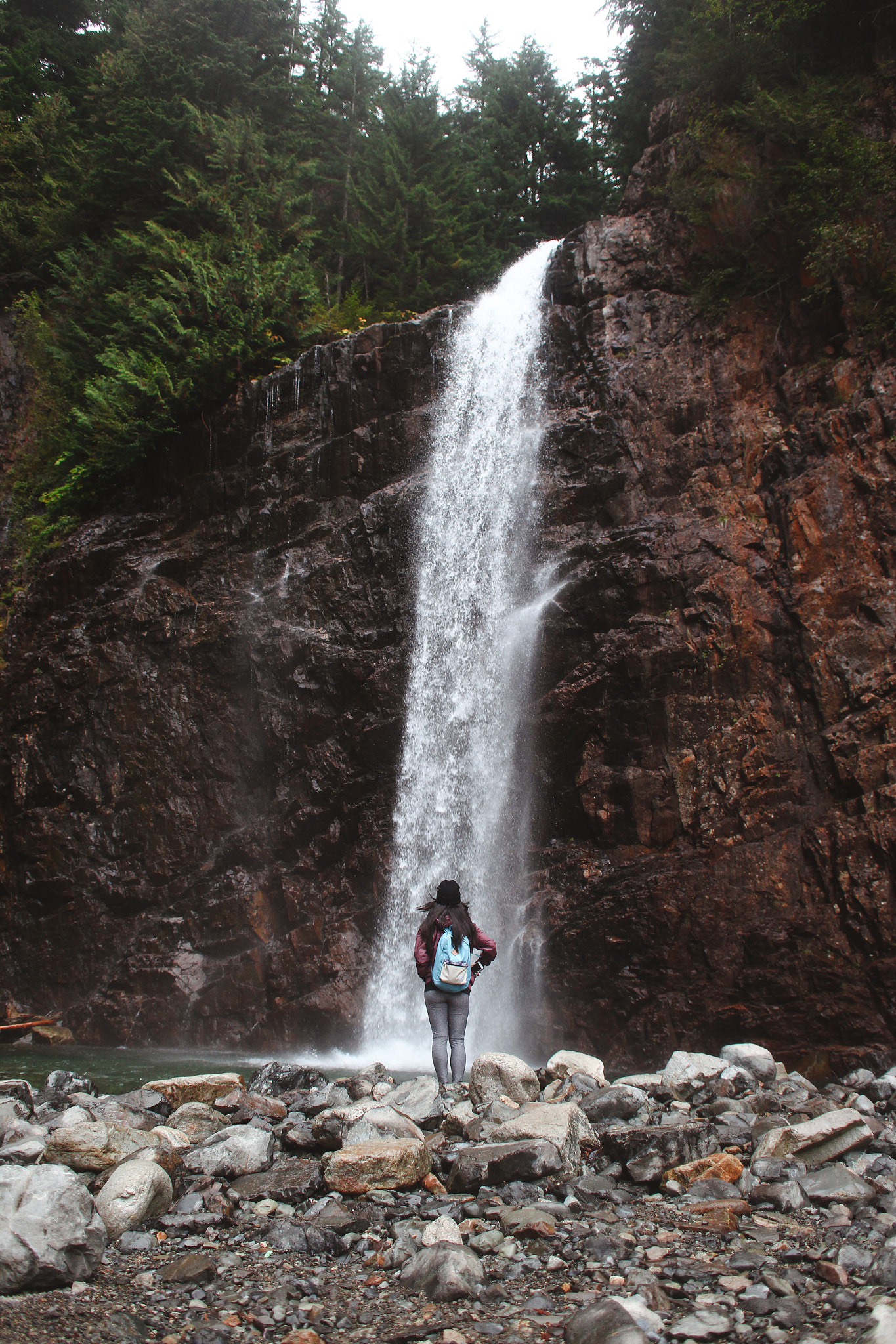 Canon EOS 650D (EOS Rebel T4i / EOS Kiss X6i) + Sigma 18-50mm F2.8-4.5 DC OS HSM sample photo. Franklin falls photography