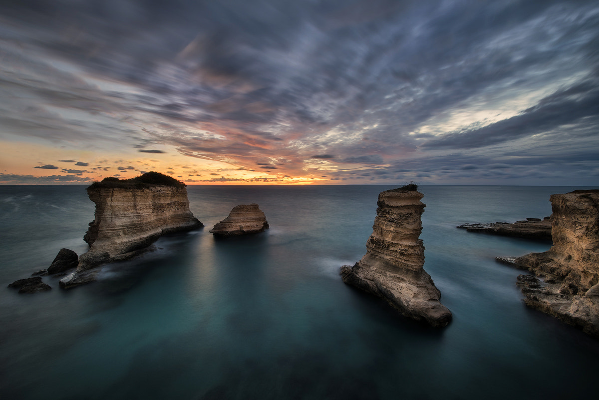 Sigma 12-24mm F4.5-5.6 II DG HSM sample photo. Salento sunrise photography