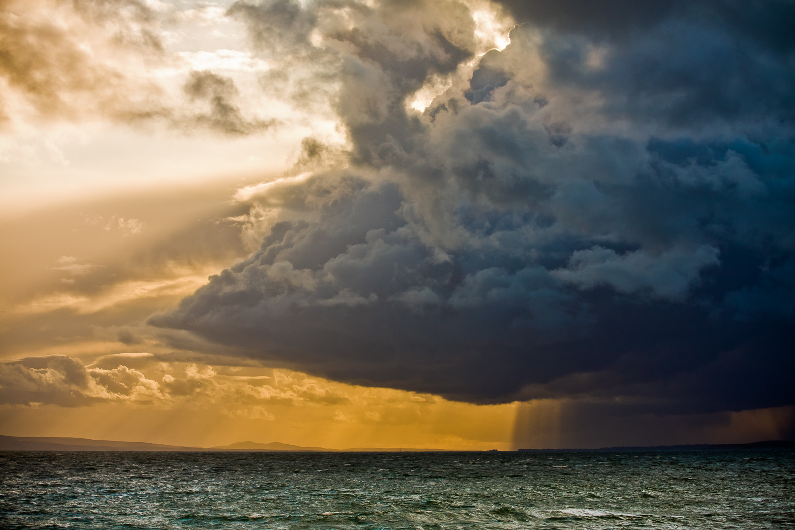Canon EF 70-300mm F4-5.6 IS USM sample photo. Storm cloud photography