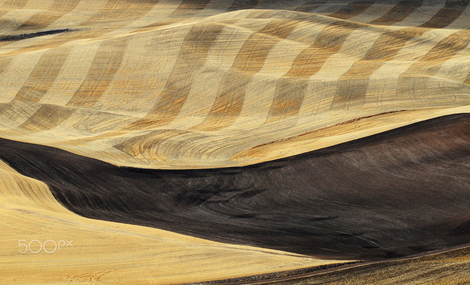 Nikon D7000 + Nikon AF-S Nikkor 80-400mm F4.5-5.6G ED VR sample photo. Patterns of the palouse 1 photography