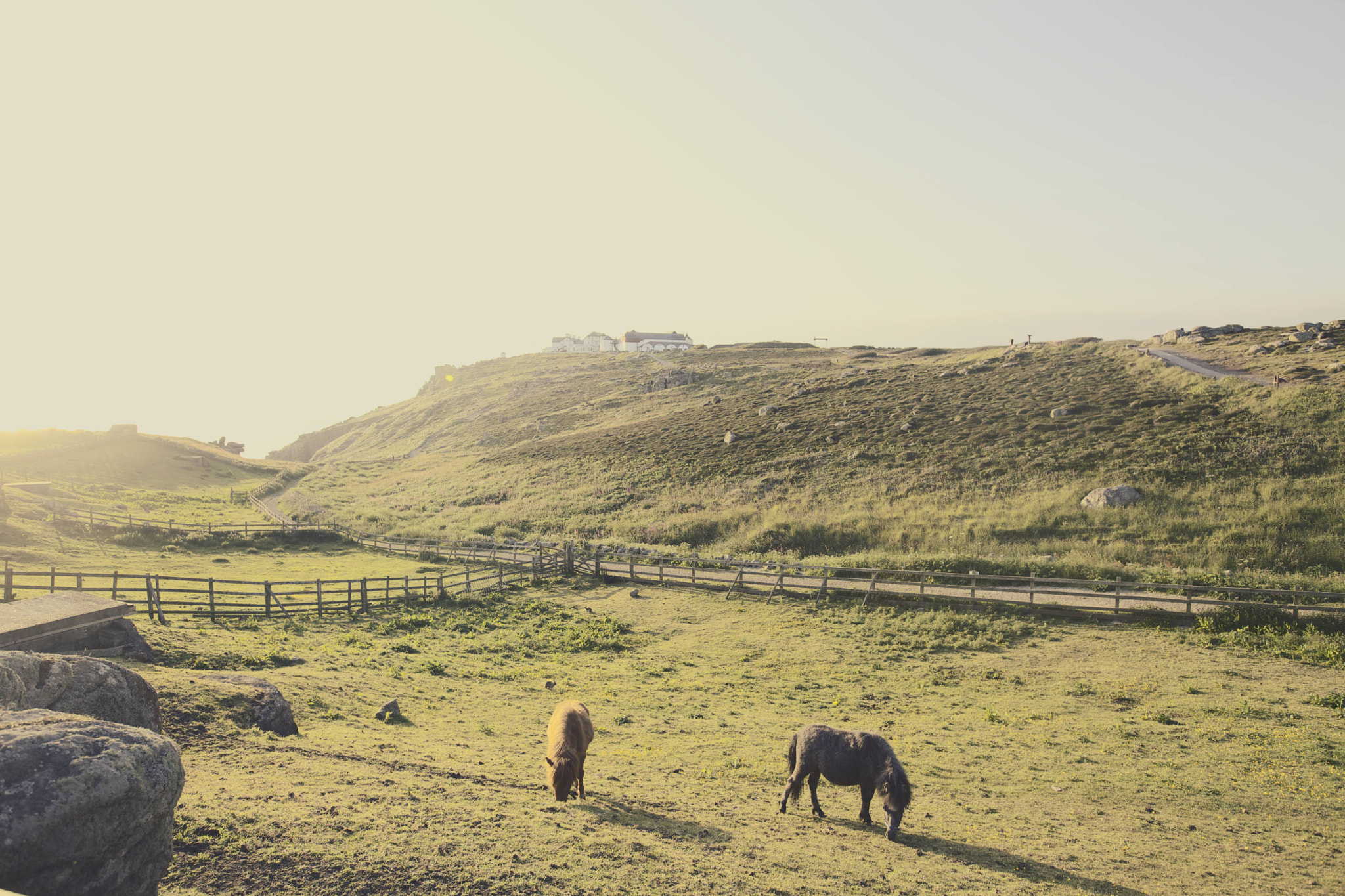 16.0 - 35.0 mm sample photo. Small farm at land's end, england photography