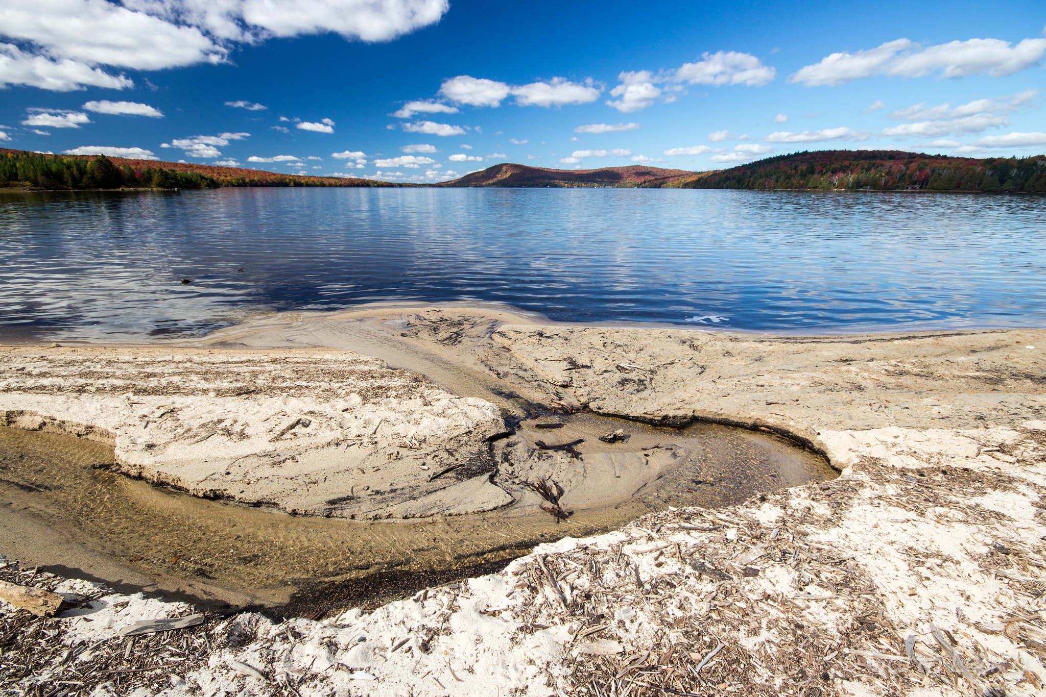 Sigma 10-20mm F4-5.6 EX DC HSM sample photo. Big averill lake, averill vermont photography