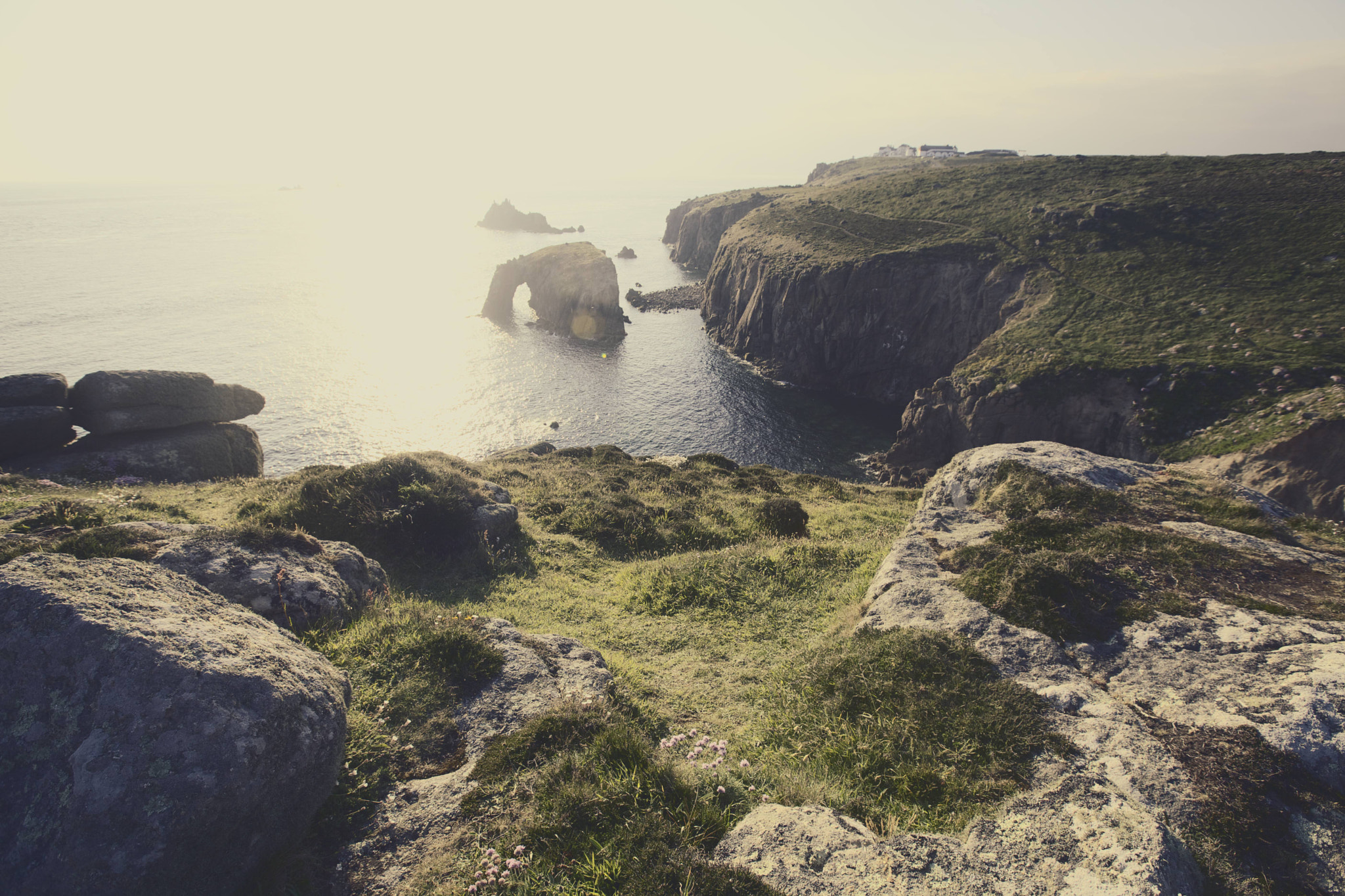 Canon EOS 5D Mark II + 16.0 - 35.0 mm sample photo. Land's end, cornwall, uk photography