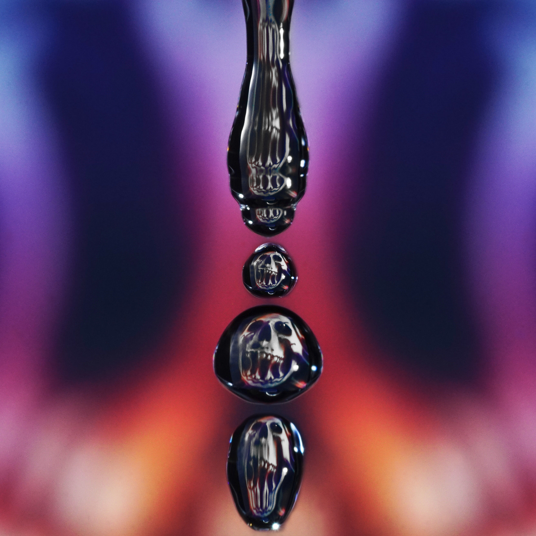 90mm F2.8 sample photo. Skull drop photography