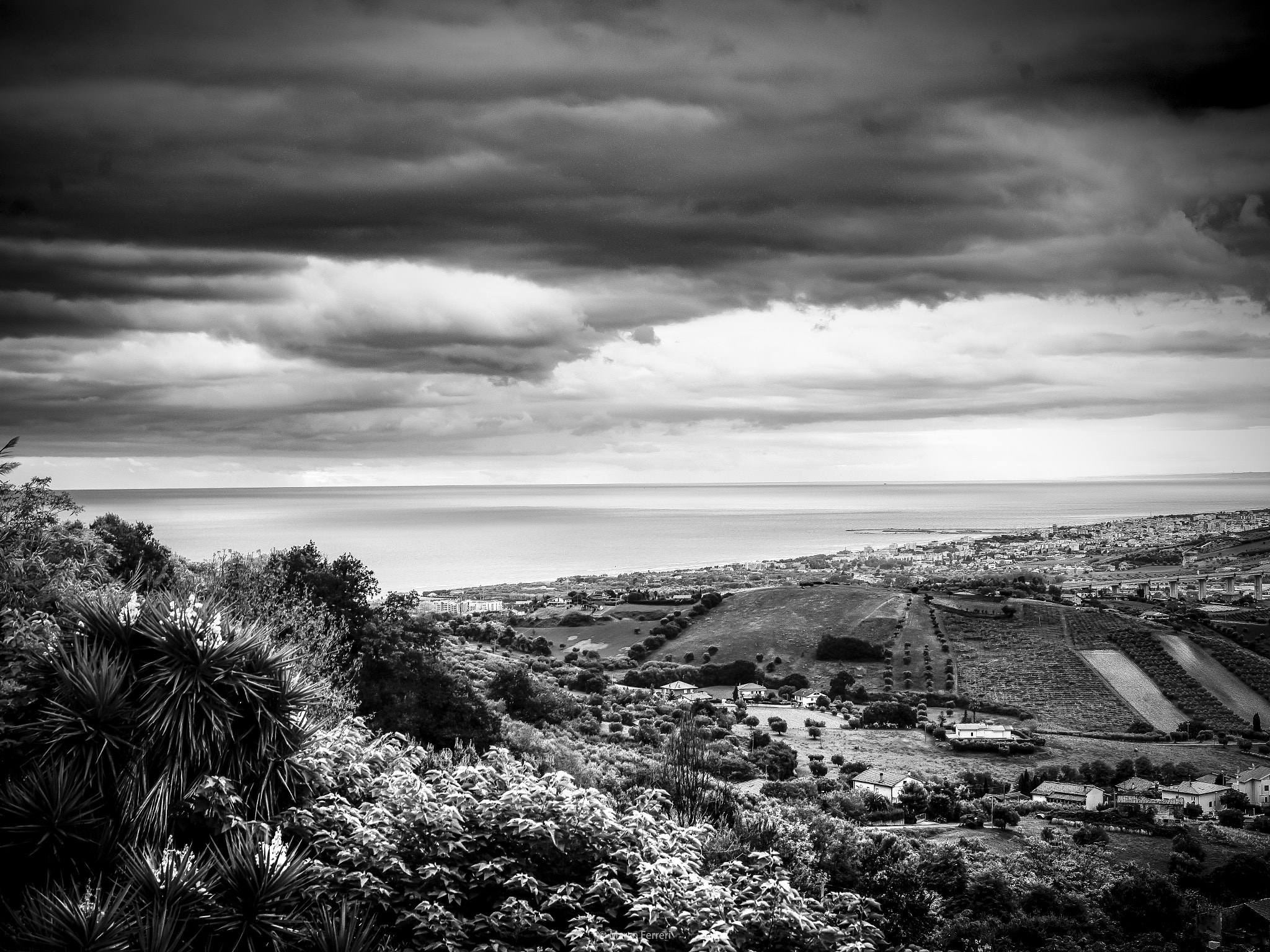 Hasselblad H3D-22 + HC 80 sample photo. Belvedere from tortoreto photography