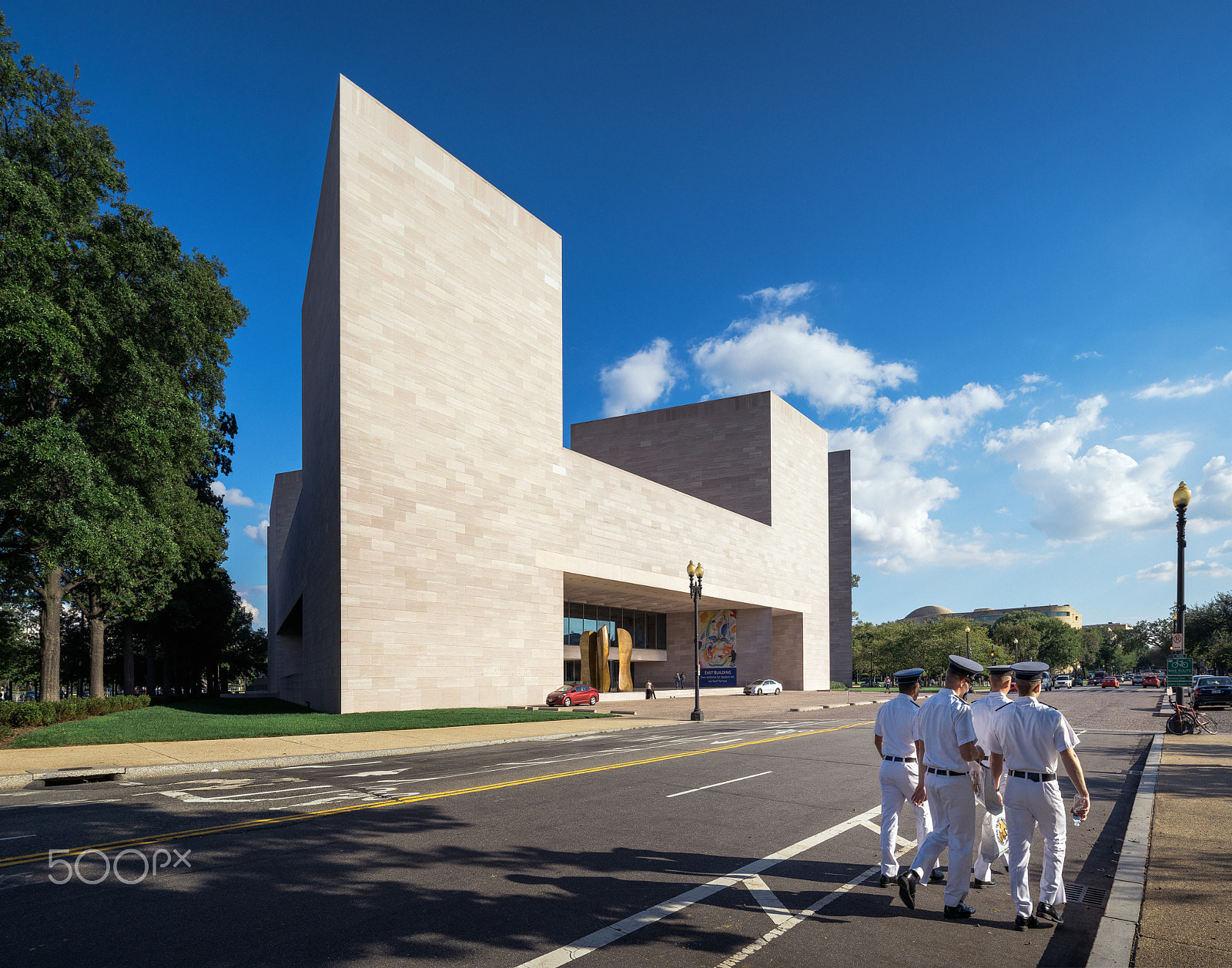 Canon TS-E 17mm F4L Tilt-Shift sample photo. U.s.a. national gallery of art east building photography