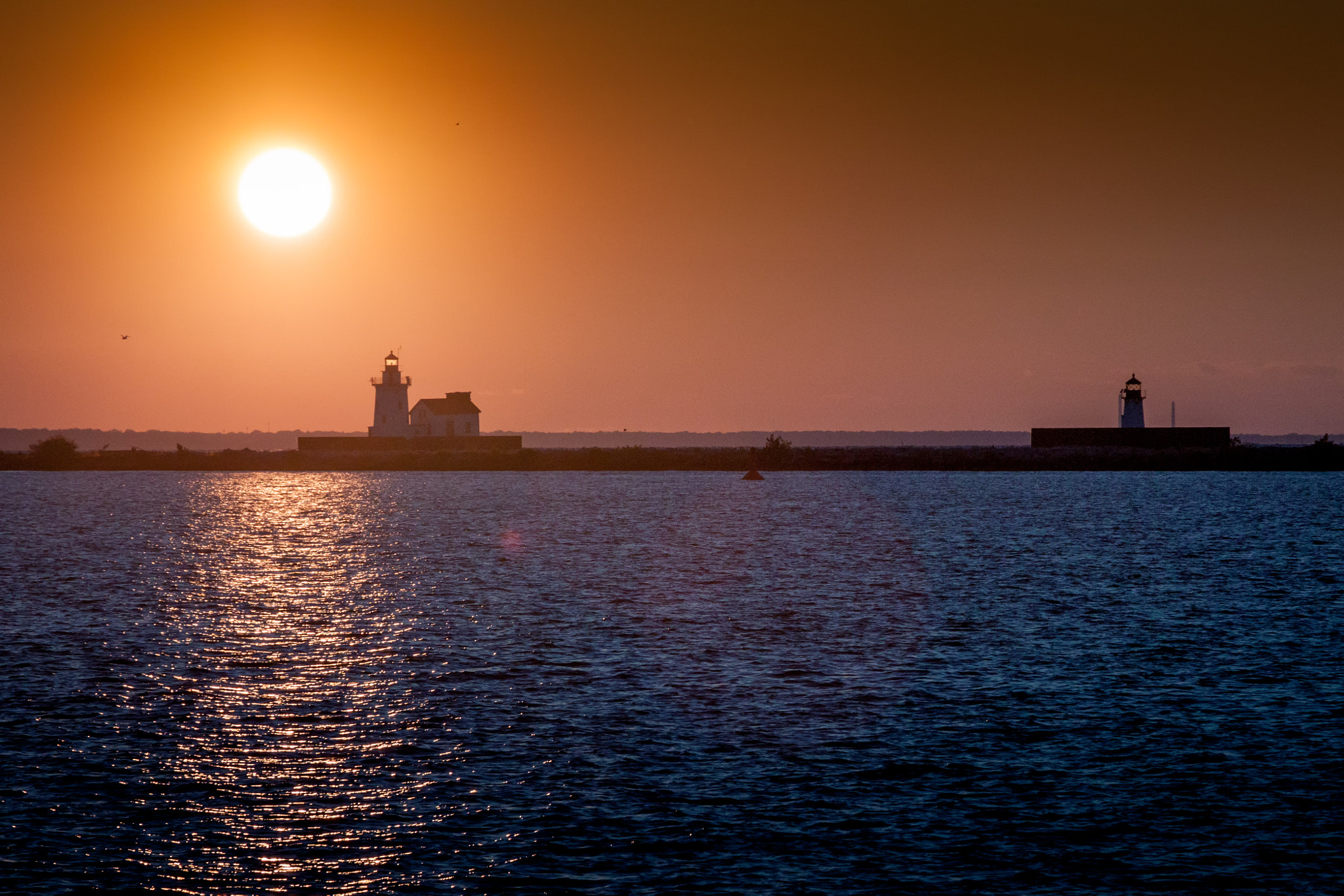 Canon EOS 500D (EOS Rebel T1i / EOS Kiss X3) sample photo. Sunset in cleveland photography
