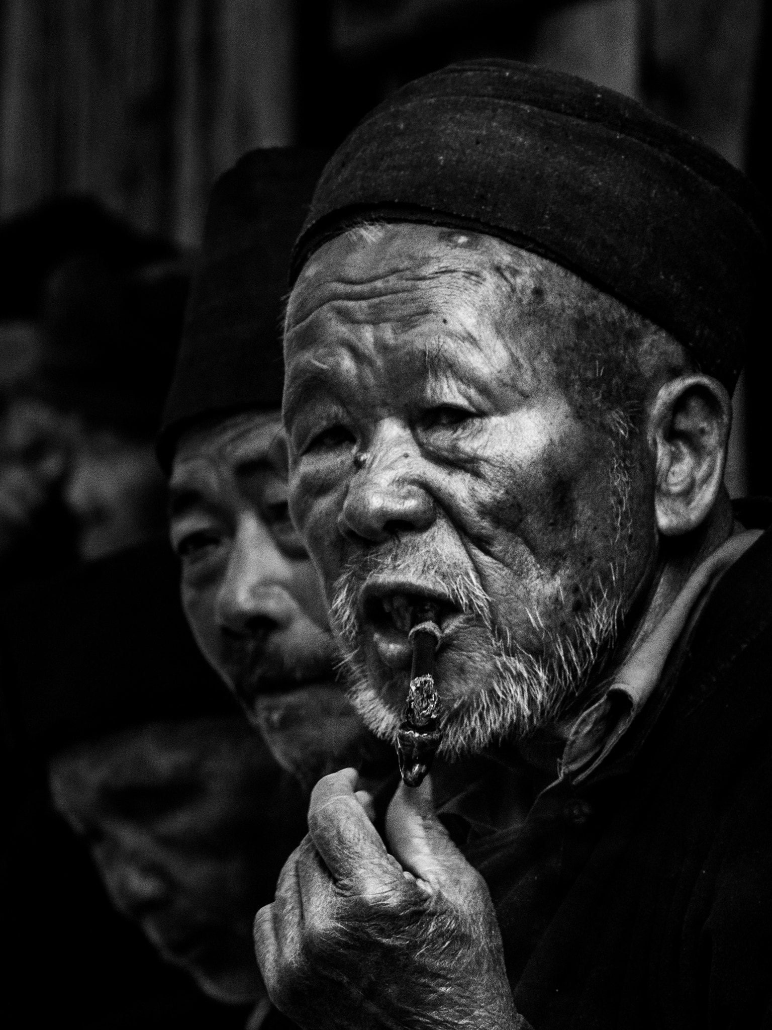 Canon EF 75-300mm f/4-5.6 USM sample photo. Miao elders photography