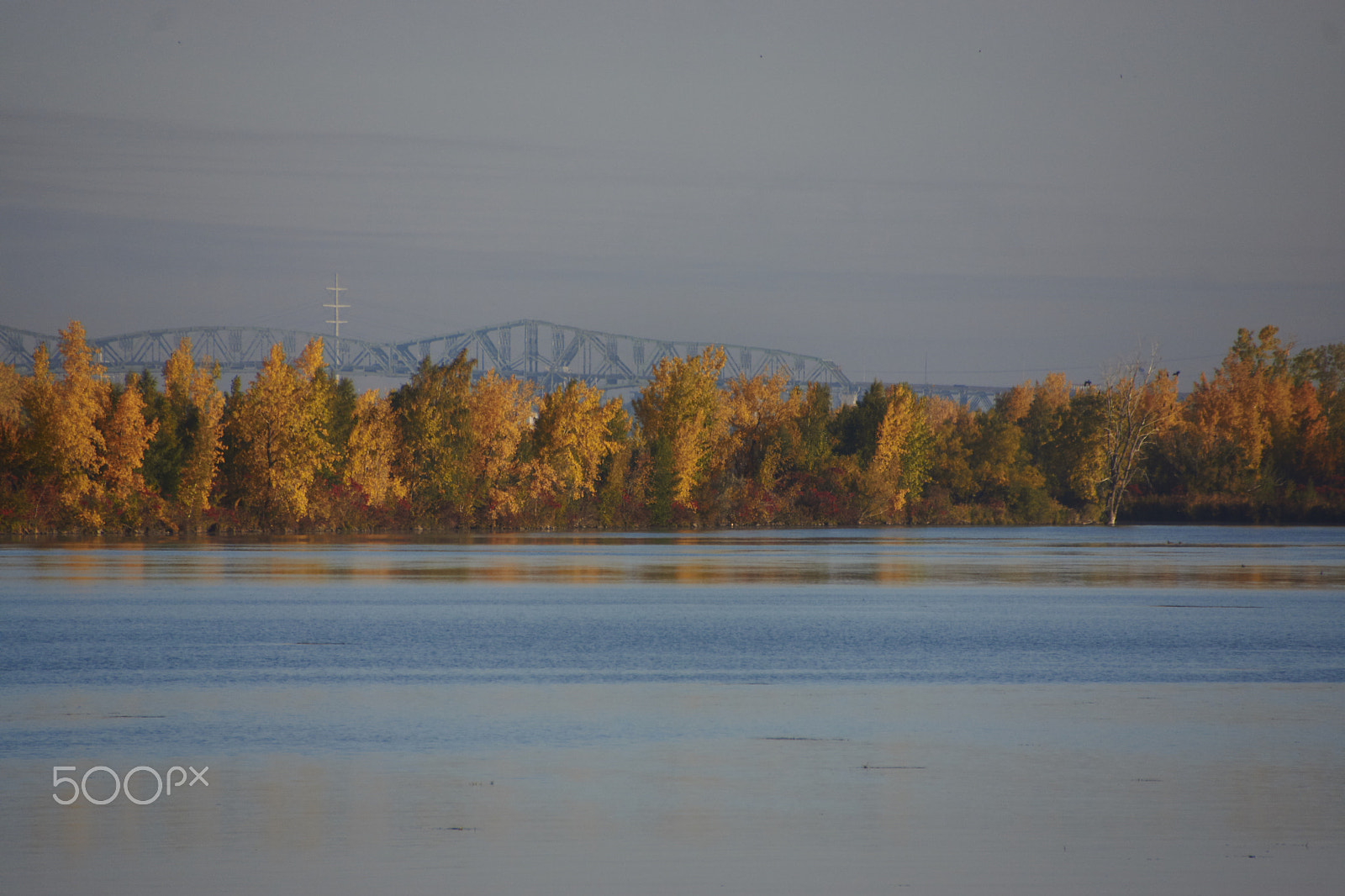 Sony SLT-A65 (SLT-A65V) + DT 18-270mm F3.5-6.3 SSM sample photo. Champlain's bridge photography