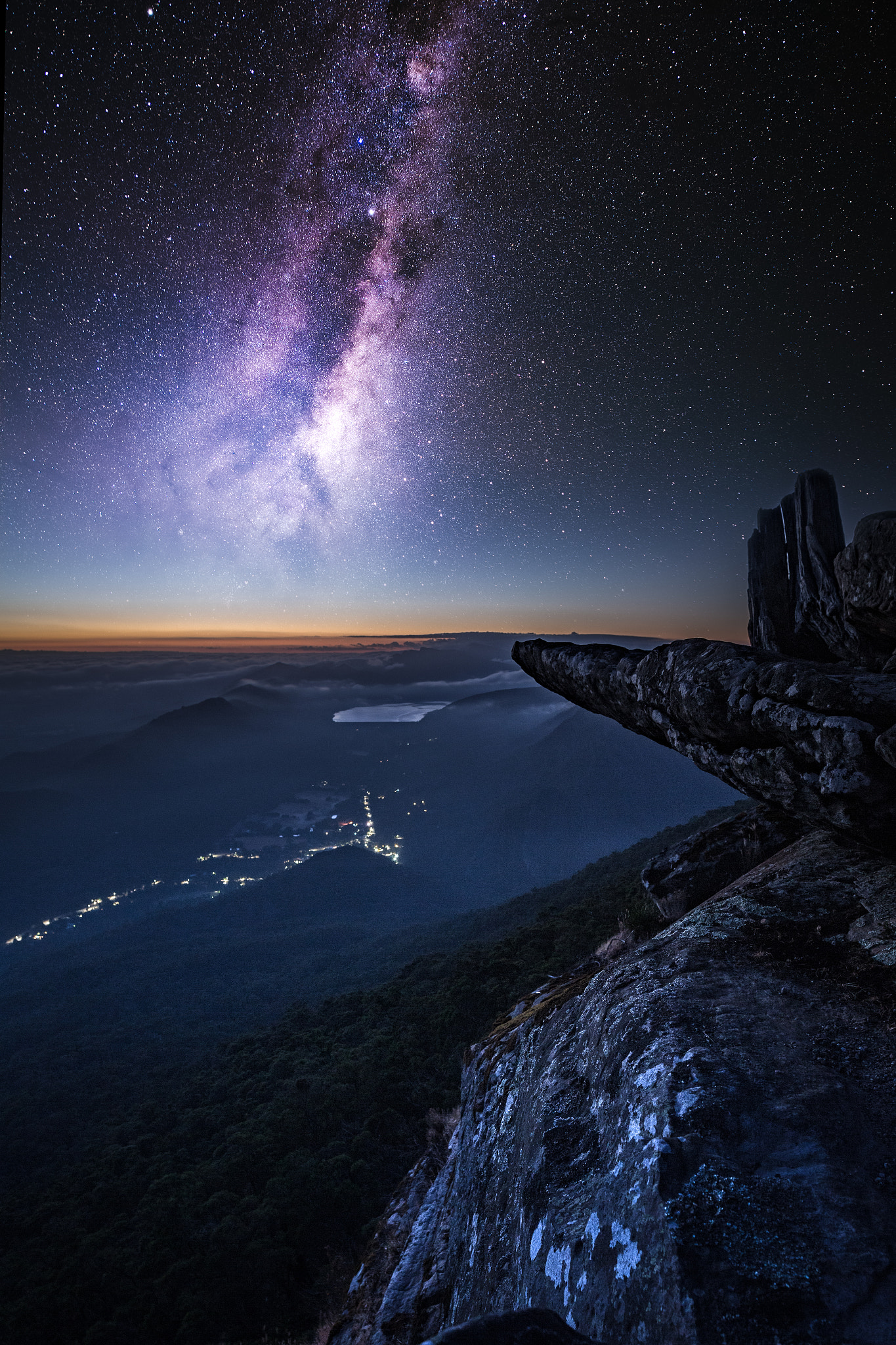 Canon EOS 6D + Sigma 20mm F1.4 DG HSM Art sample photo. Milky way at the grampians photography