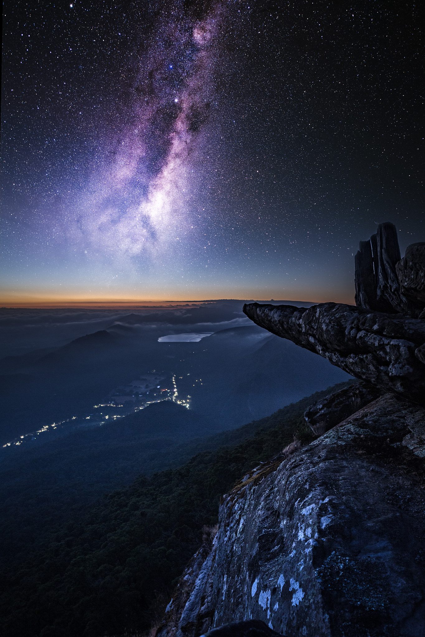 Canon EOS 6D sample photo. Milky way at the grampians photography