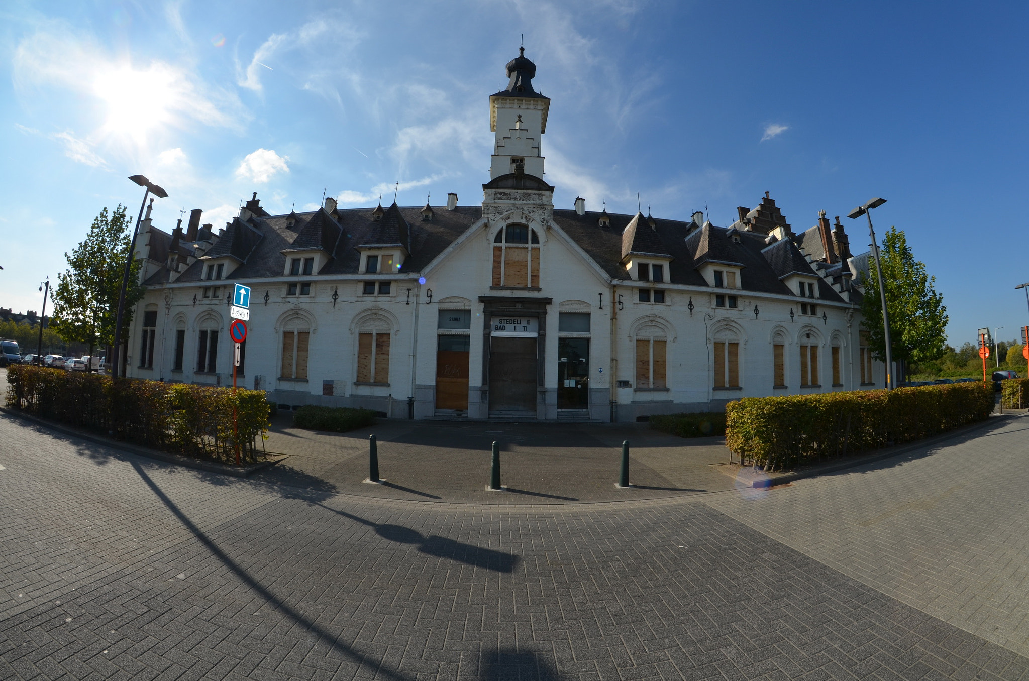 Nikon D5100 + Samyang 8mm F3.5 Aspherical IF MC Fisheye sample photo. Den ouwen dok van mechelen photography