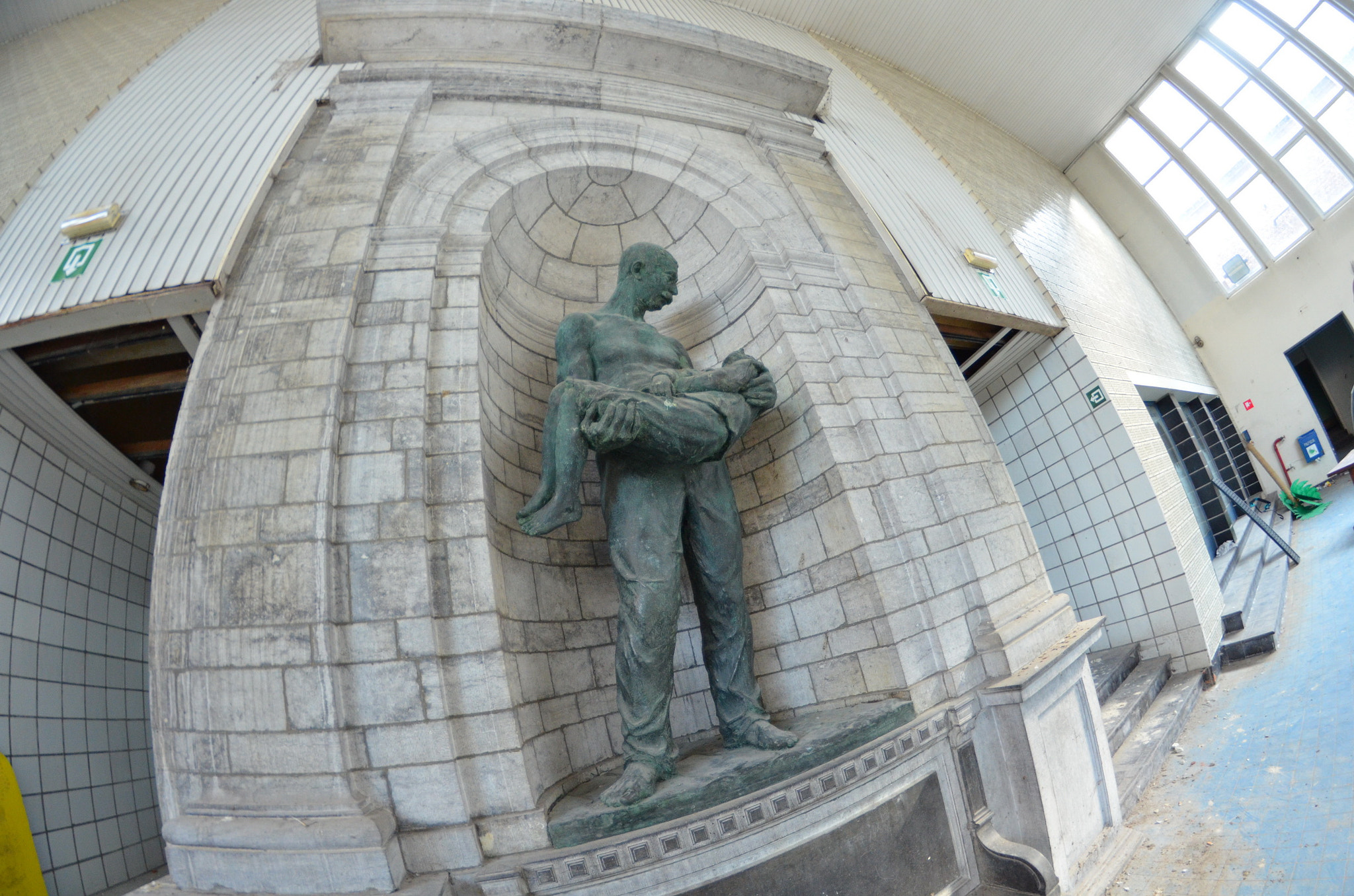 Nikon D5100 + Samyang 8mm F3.5 Aspherical IF MC Fisheye sample photo. Den ouwen dok van mechelen photography
