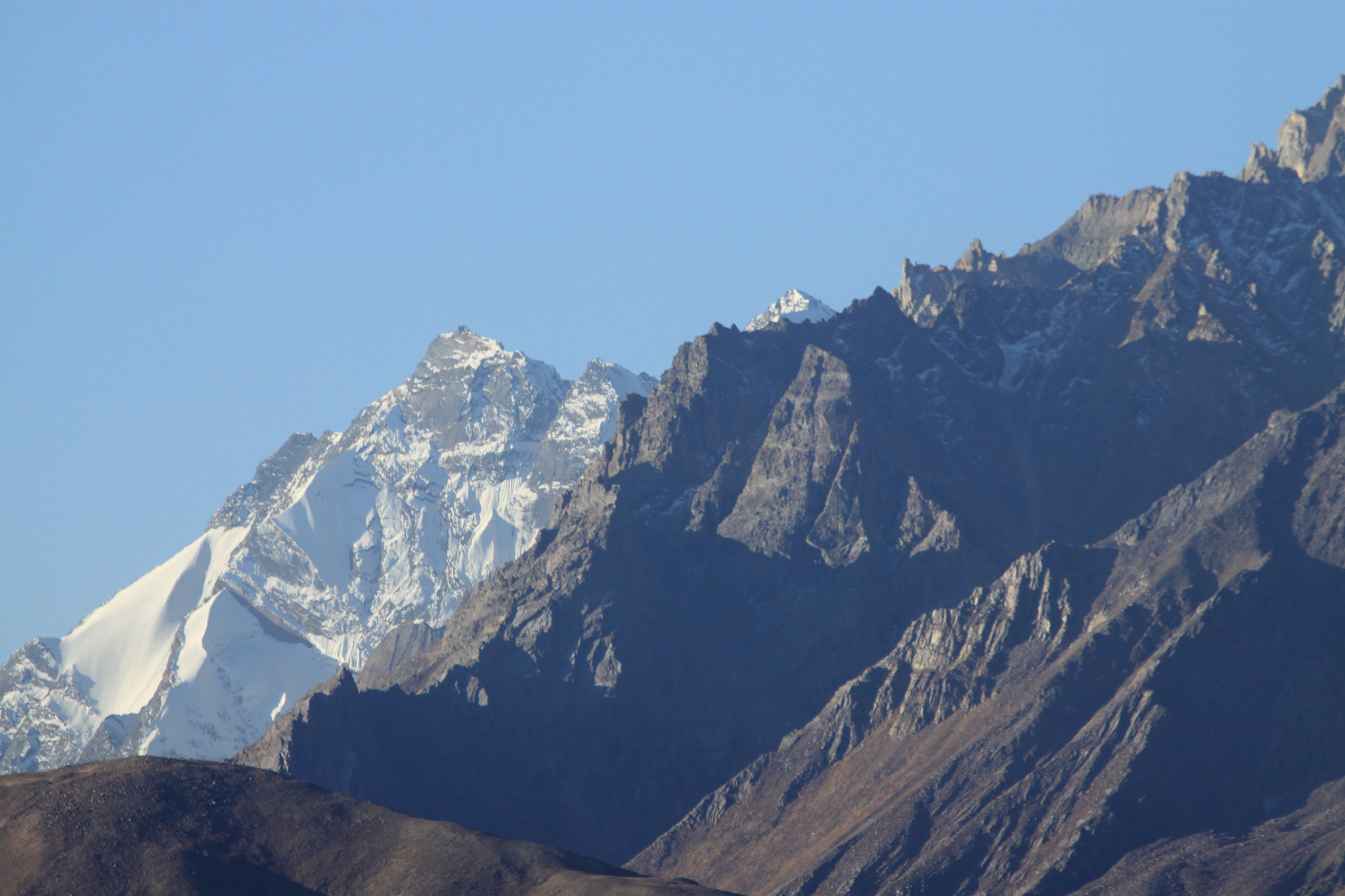 Canon EF 100-400mm F4.5-5.6L IS USM sample photo. View from mud village, pin valley national park photography