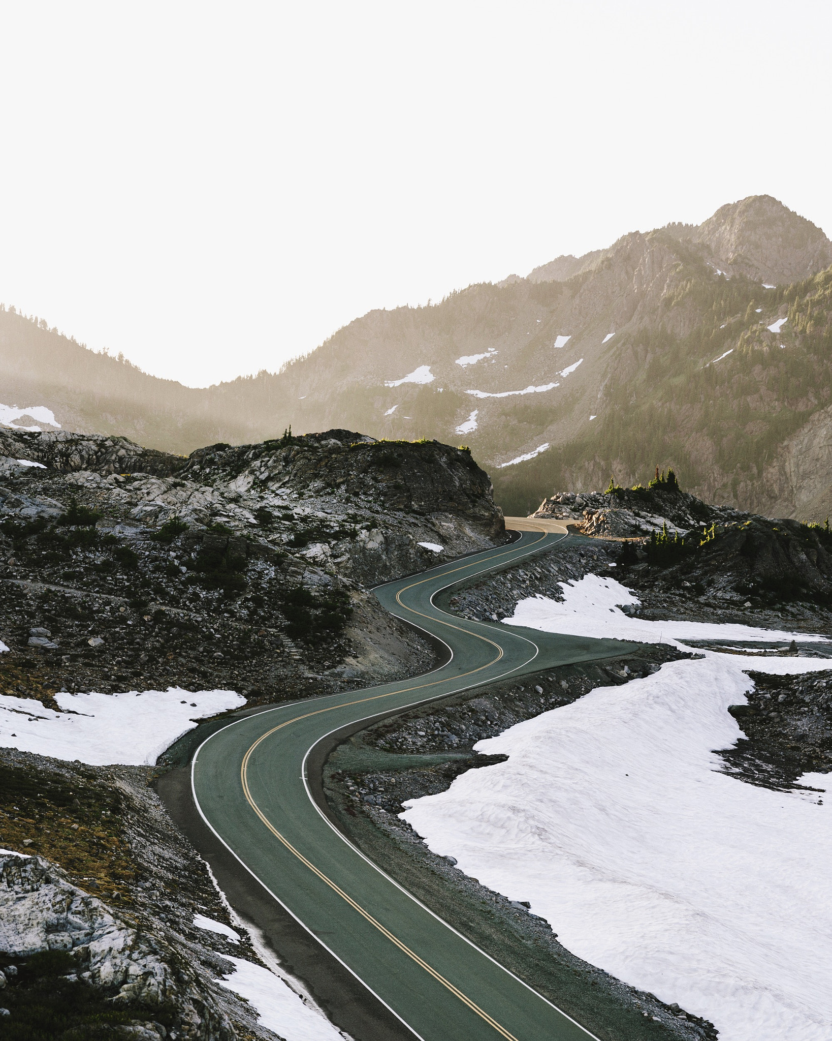 Nikon D4 + Nikon AF-S Nikkor 85mm F1.8G sample photo. Road to artist point. mt baker. north cascades. washington. photography